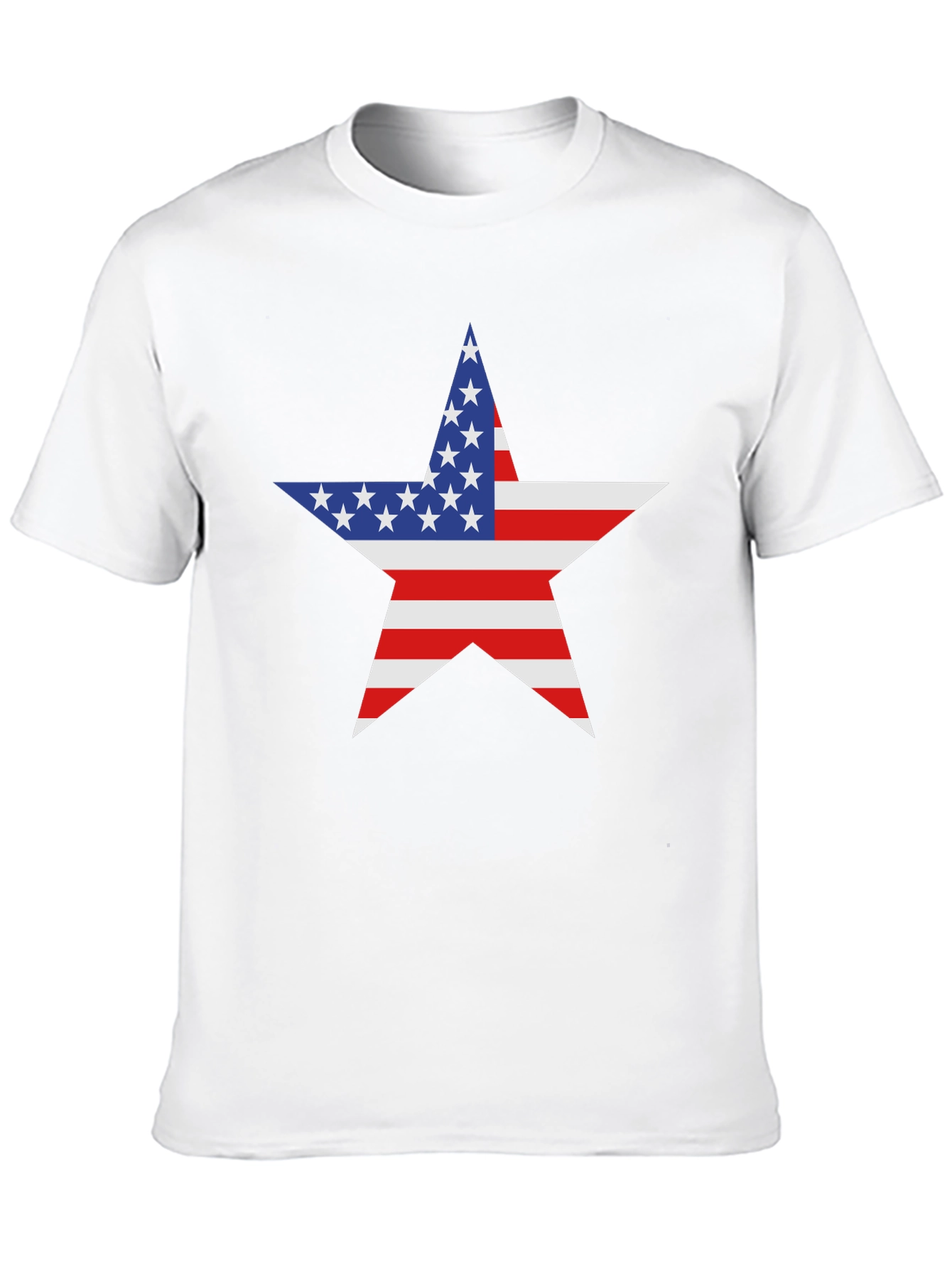 Patriotic American Flag Star T-Shirt
