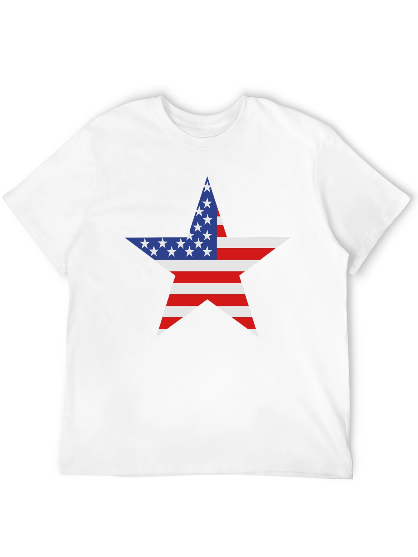 Patriotic American Flag Star T-Shirt