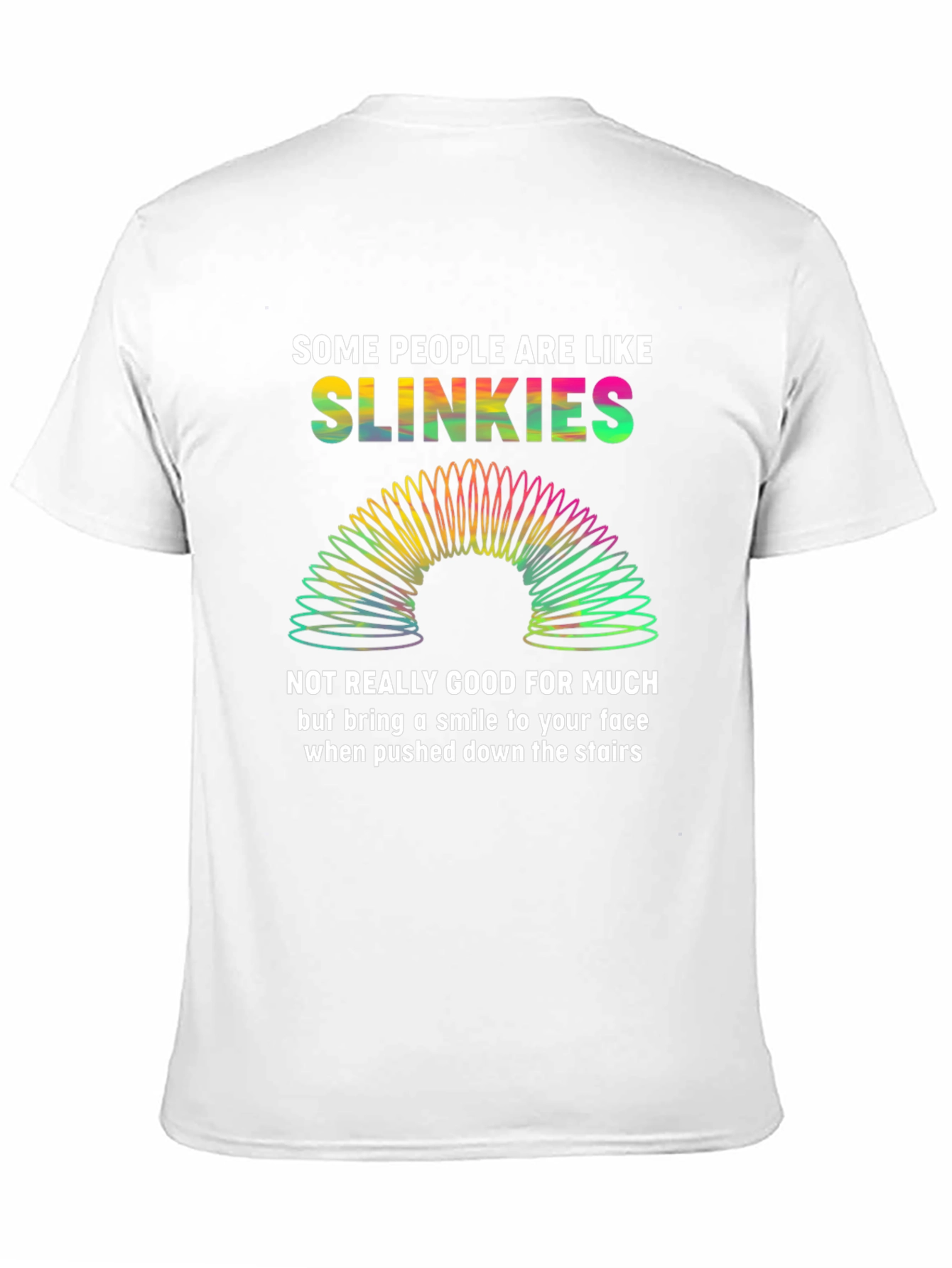 Slinkies Graphic Tee - Funny Novelty T-Shirt
