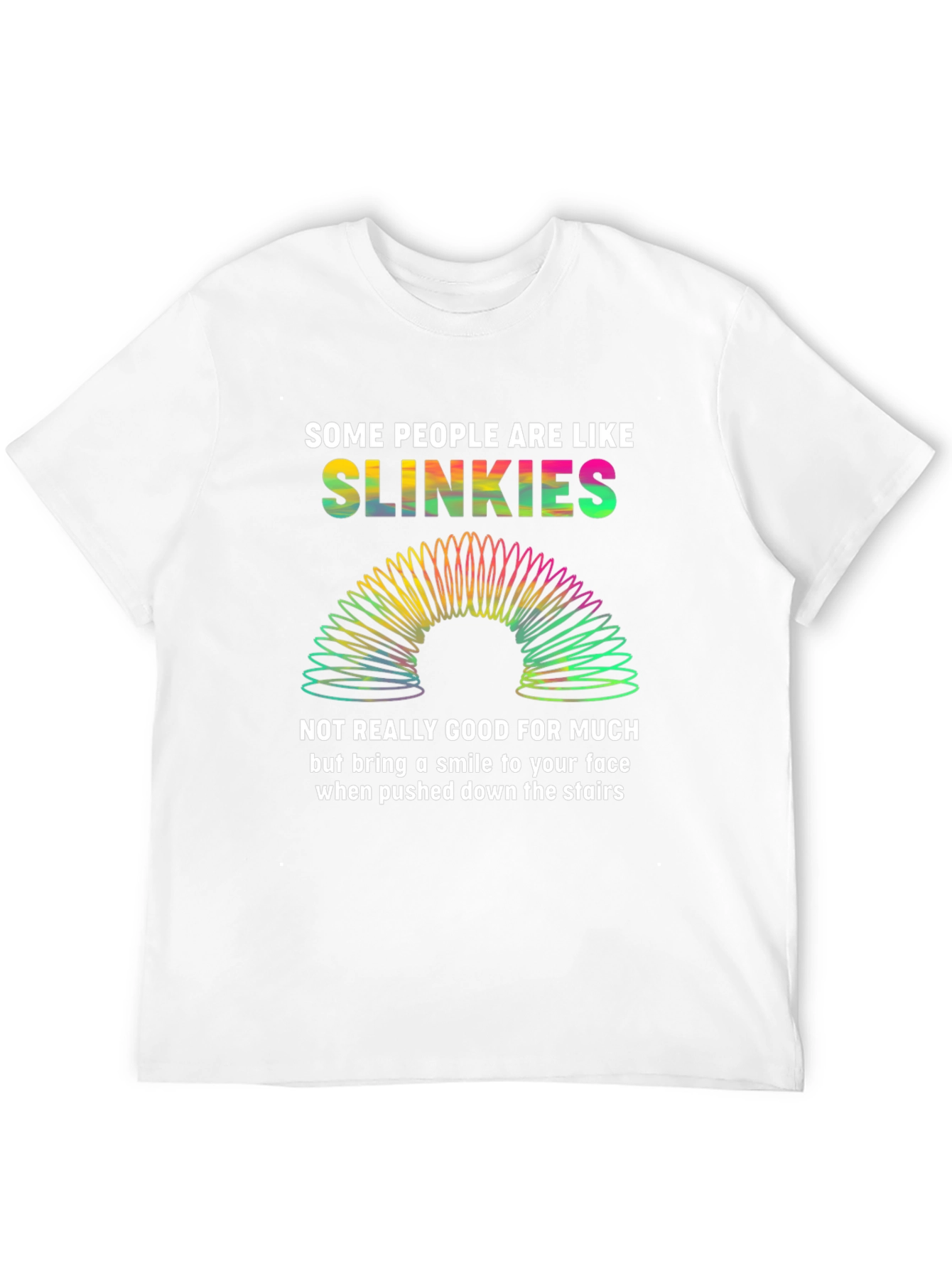 Slinkies Graphic Tee - Funny Novelty T-Shirt