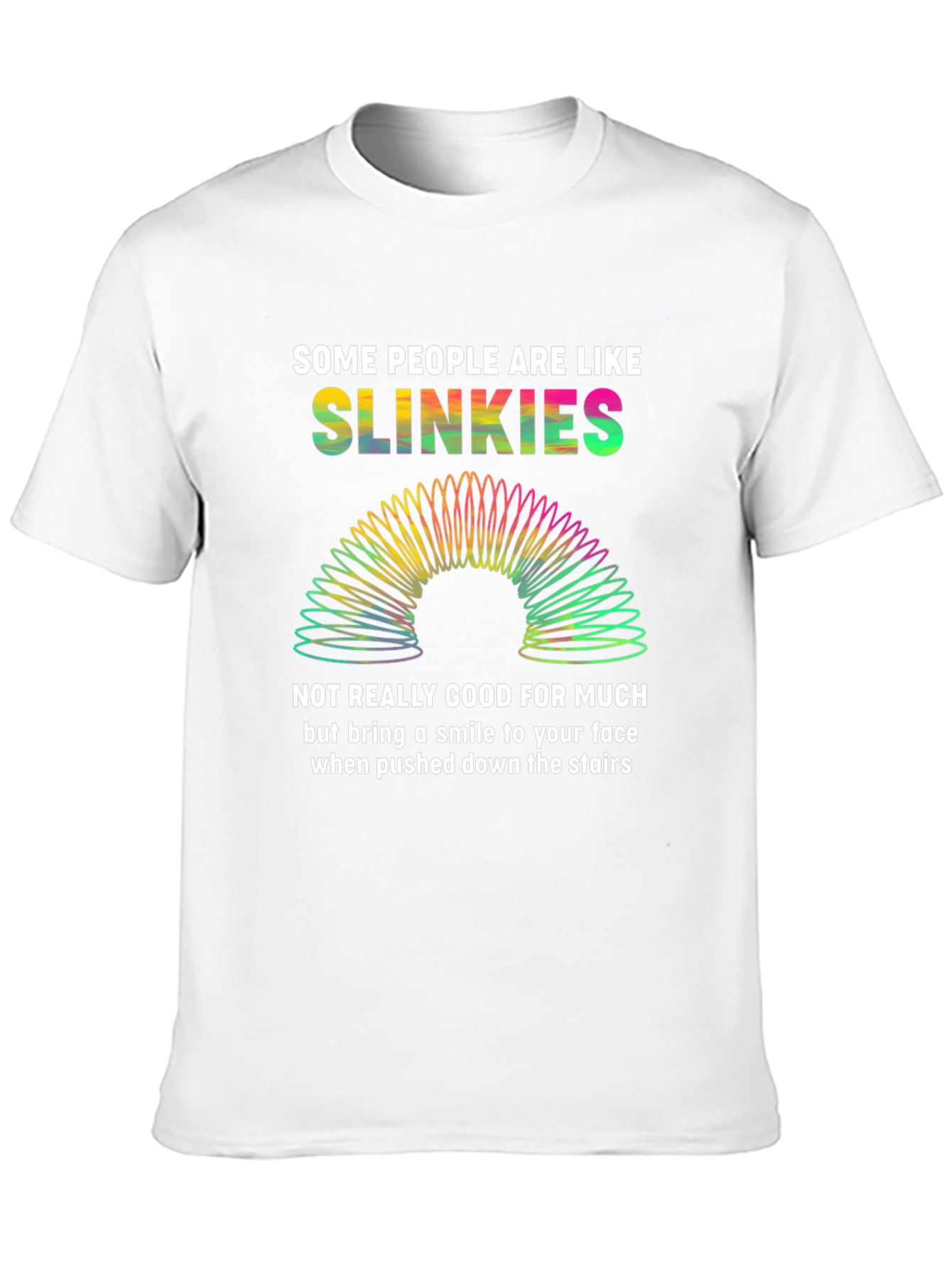 Slinkies Graphic Tee - Funny Novelty T-Shirt