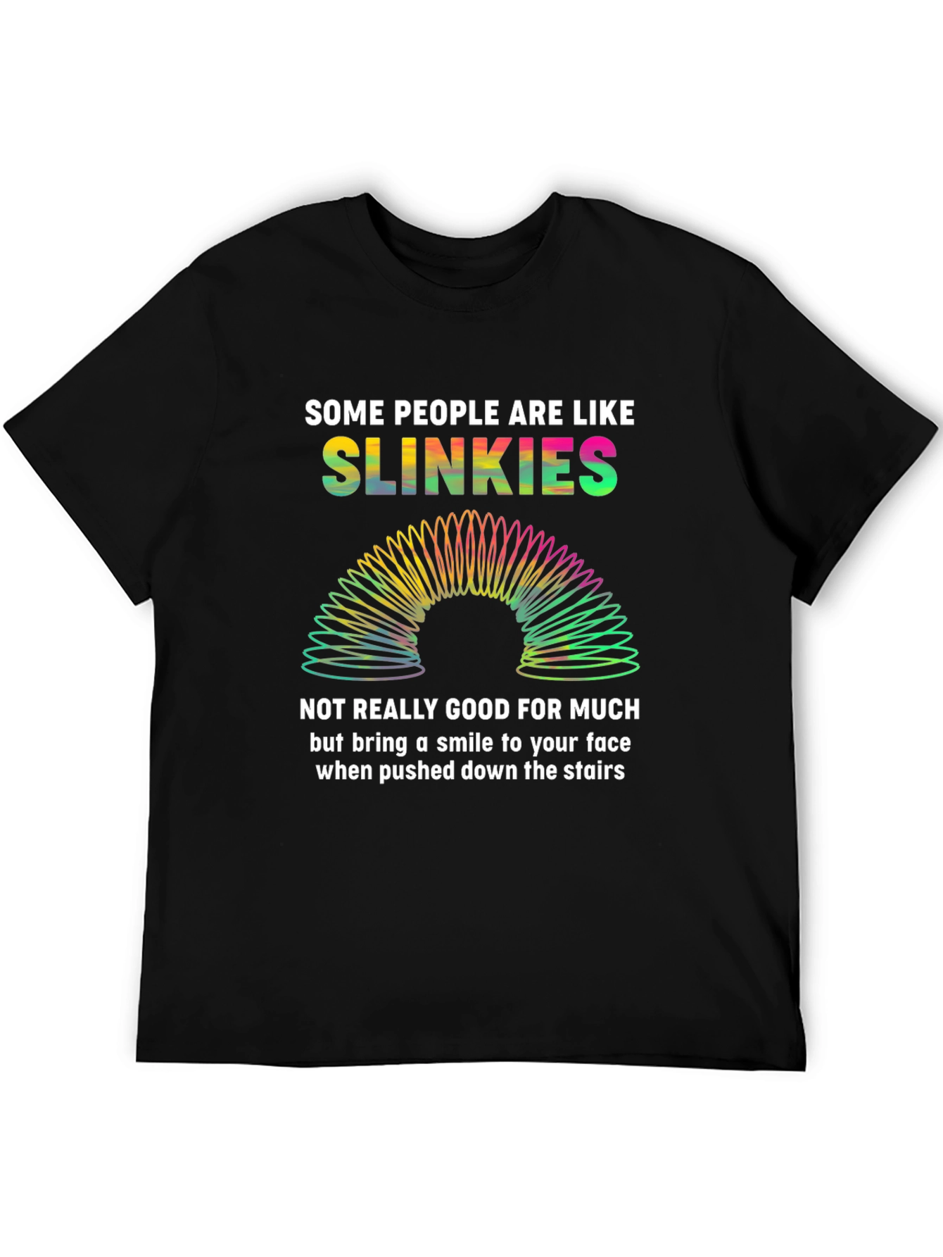 Slinkies Graphic Tee - Funny Novelty T-Shirt
