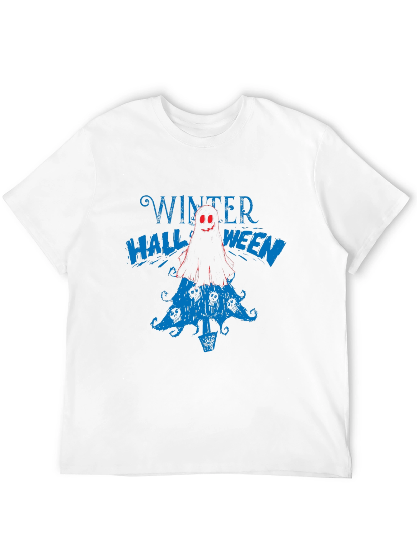 Winter Halloween Graphic Print Tee
