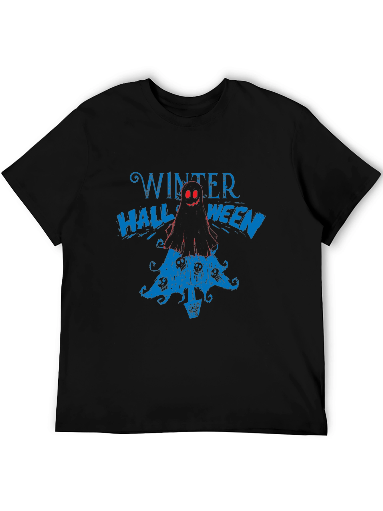 Winter Halloween Graphic Print Tee
