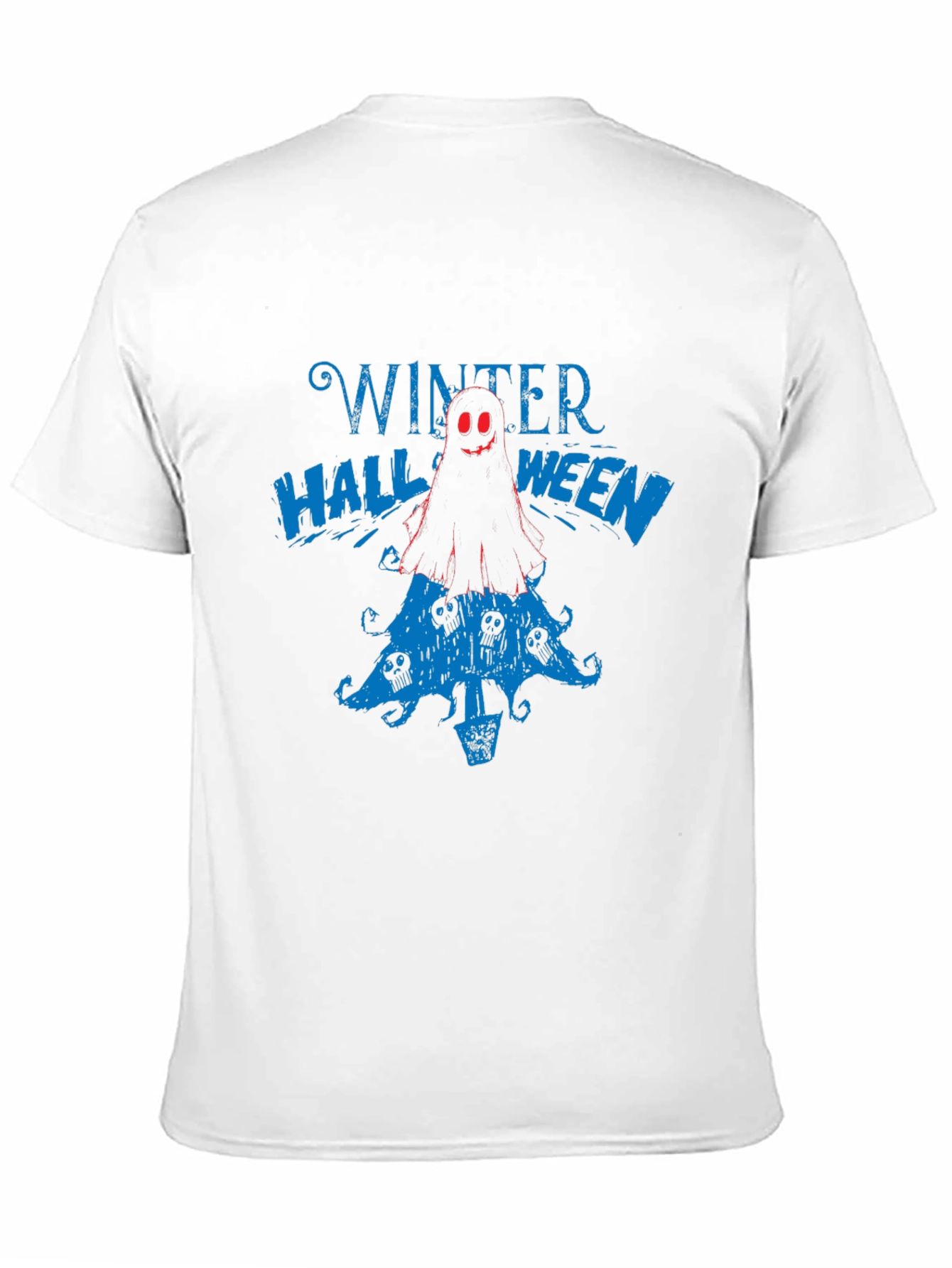 Winter Halloween Graphic Print Tee