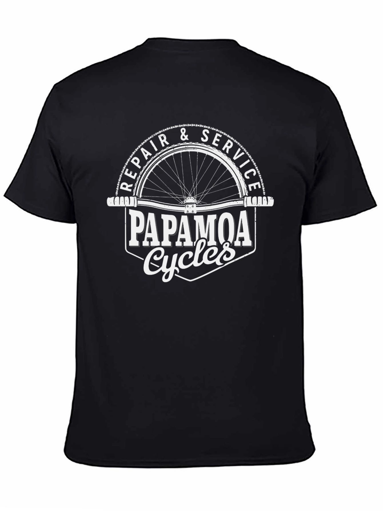 Pāpāmoa Cycles Repair & Service T-Shirt