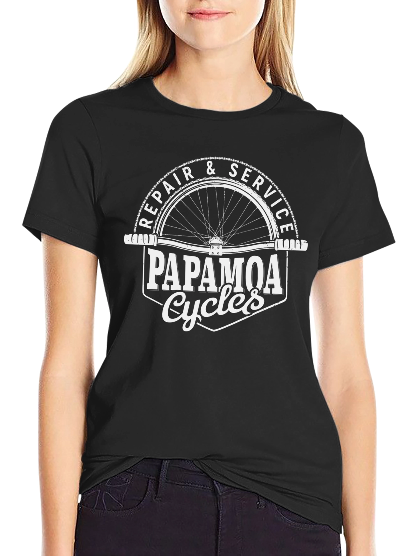 Pāpāmoa Cycles Repair & Service T-Shirt