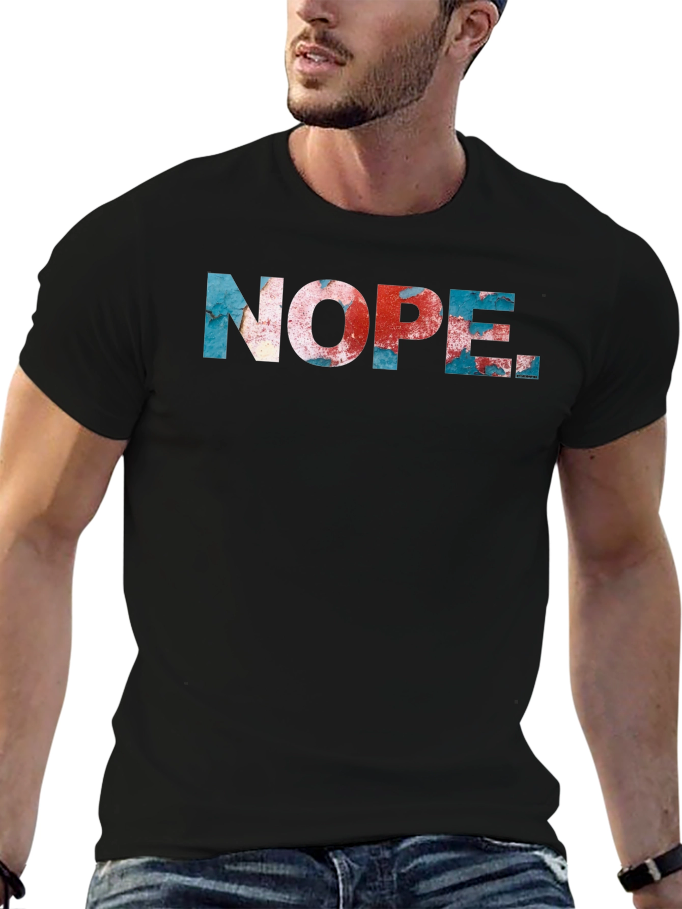 Nope Graphic Tee - Trendy Statement Shirt