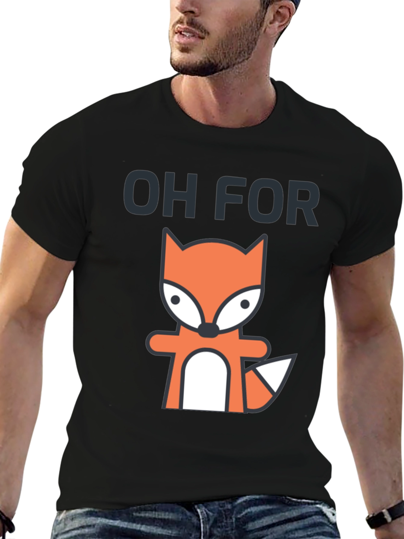 Oh For Fox Sake T-Shirt Funny Animal Tee