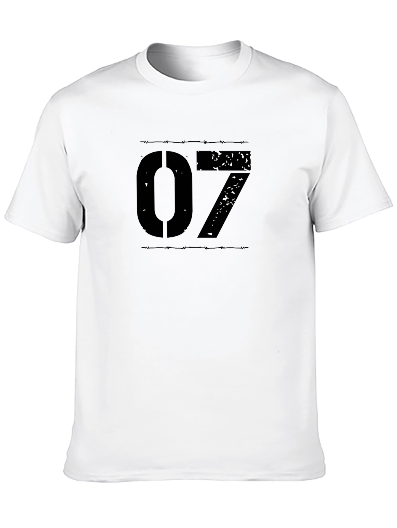 Edgy 07 Graphic Black T-Shirt - Urban Style