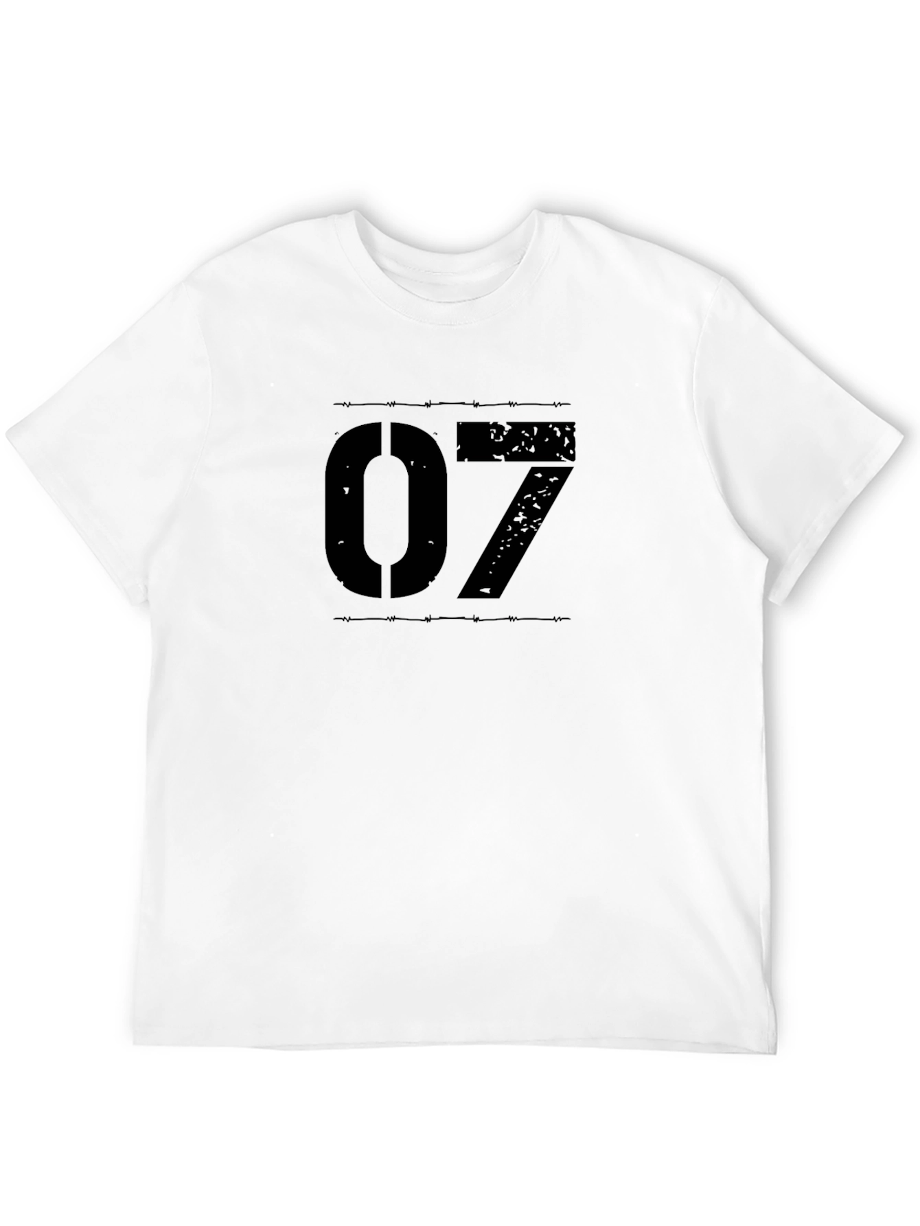 Edgy 07 Graphic Black T-Shirt - Urban Style