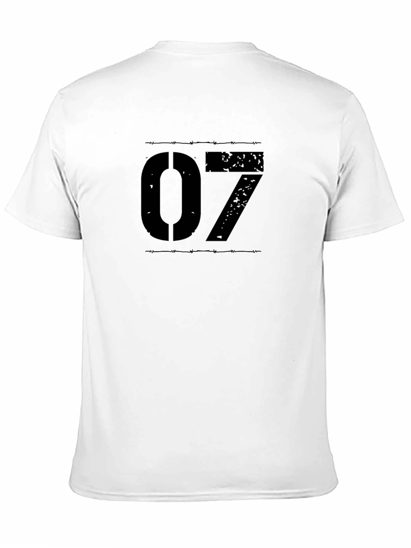 Edgy 07 Graphic Black T-Shirt - Urban Style