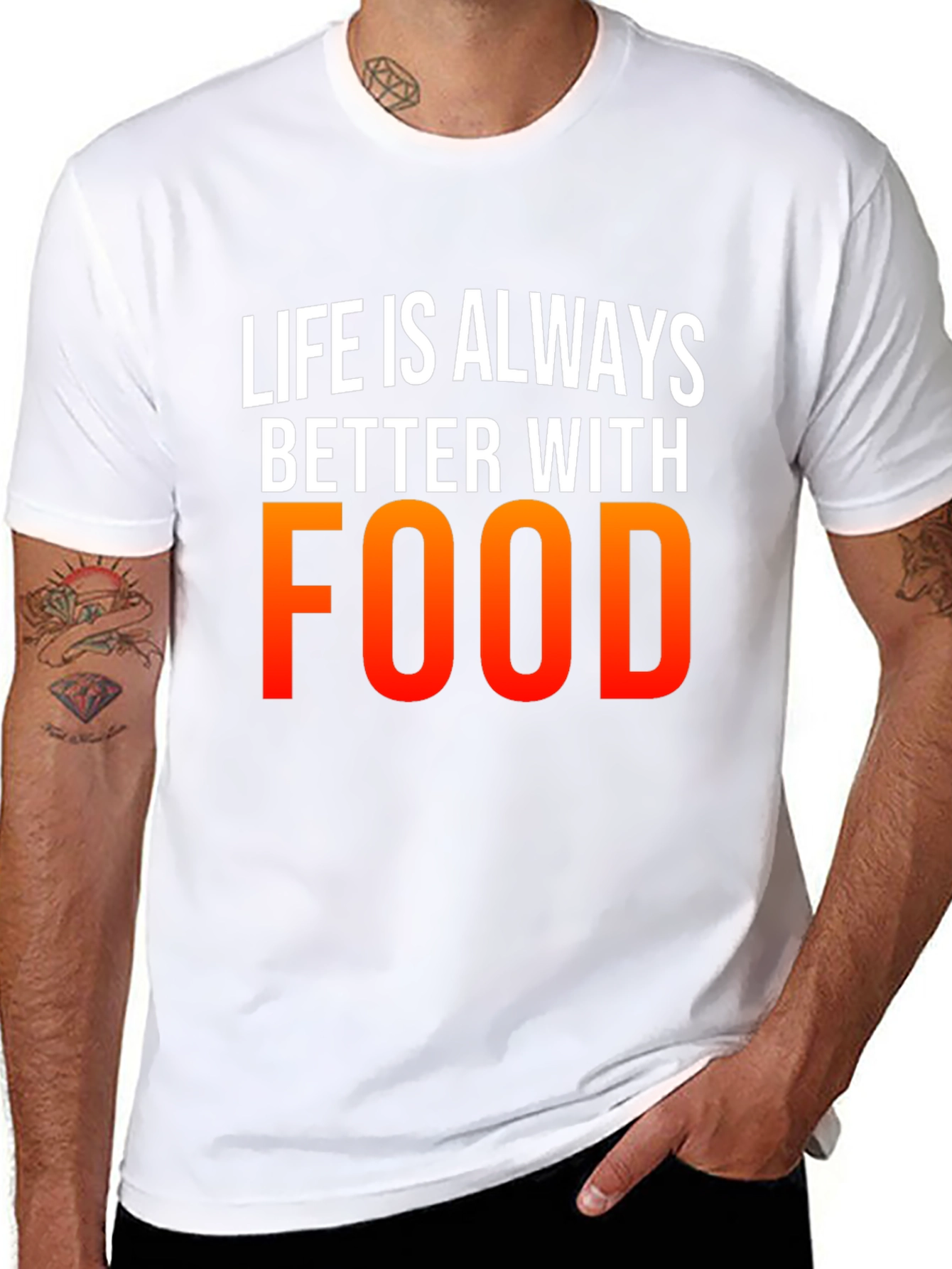 Life is Always Better with Food Graphic Tee