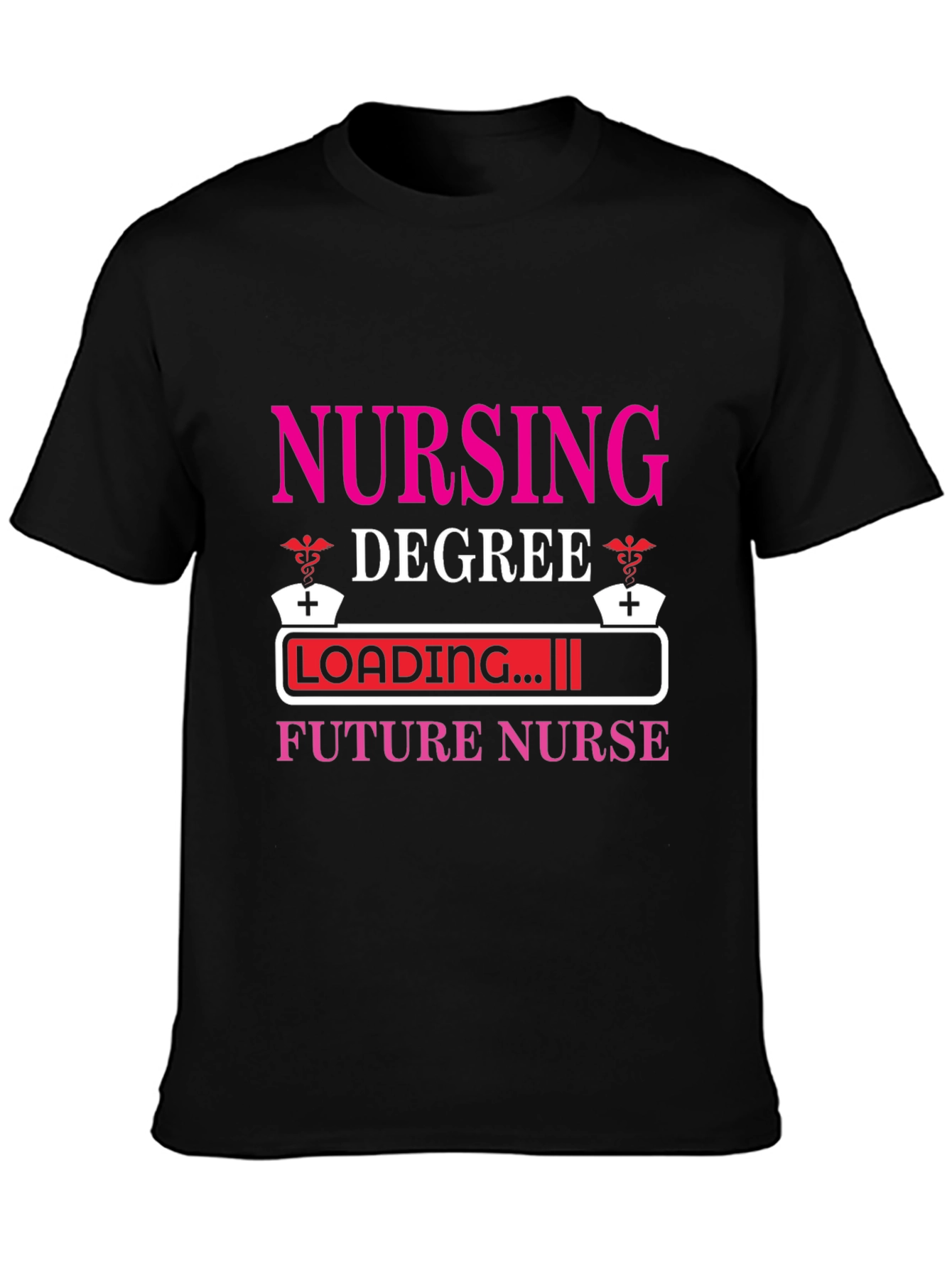 Future Nurse Loading Graphic Tee