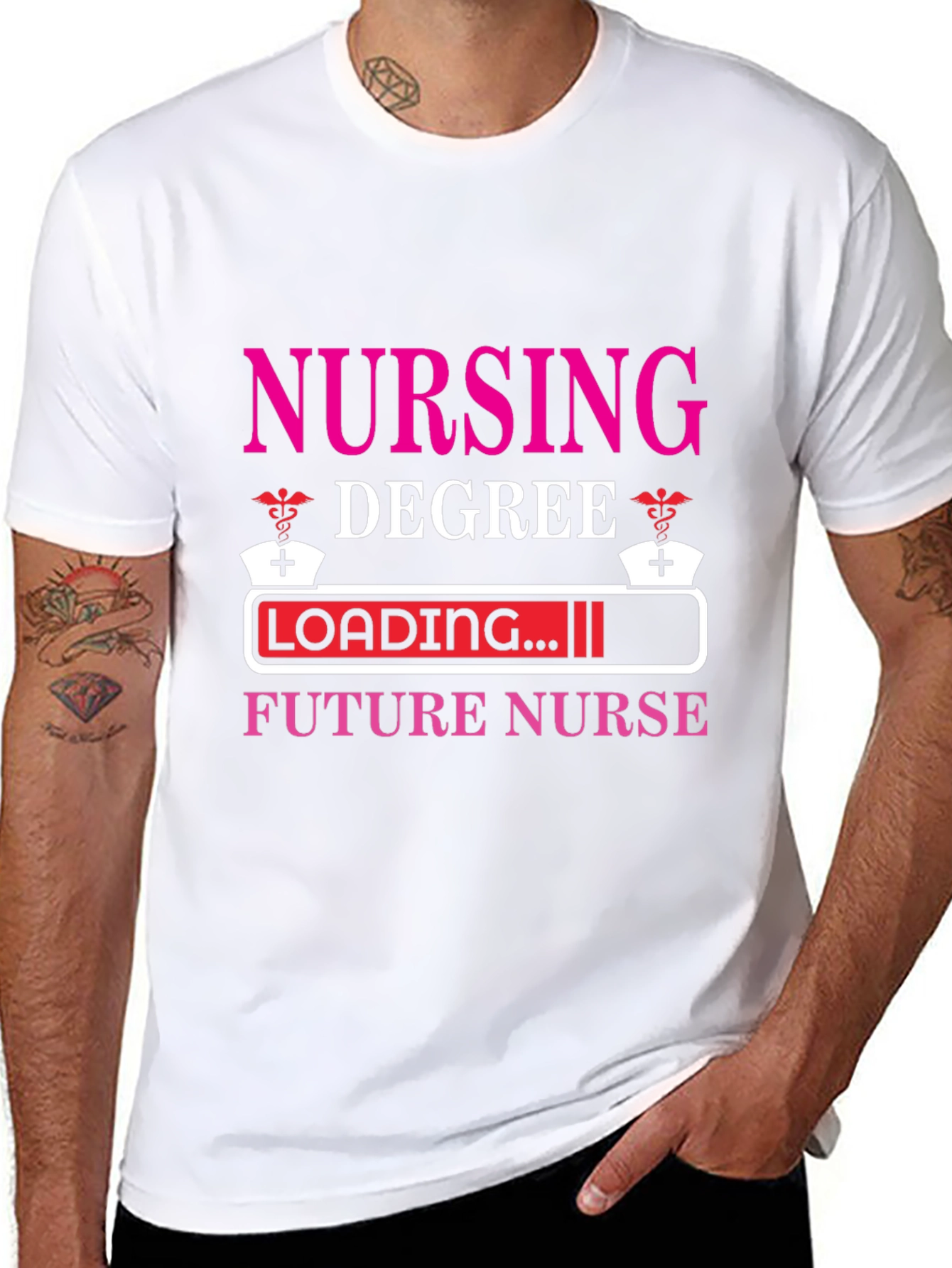 Future Nurse Loading Graphic Tee
