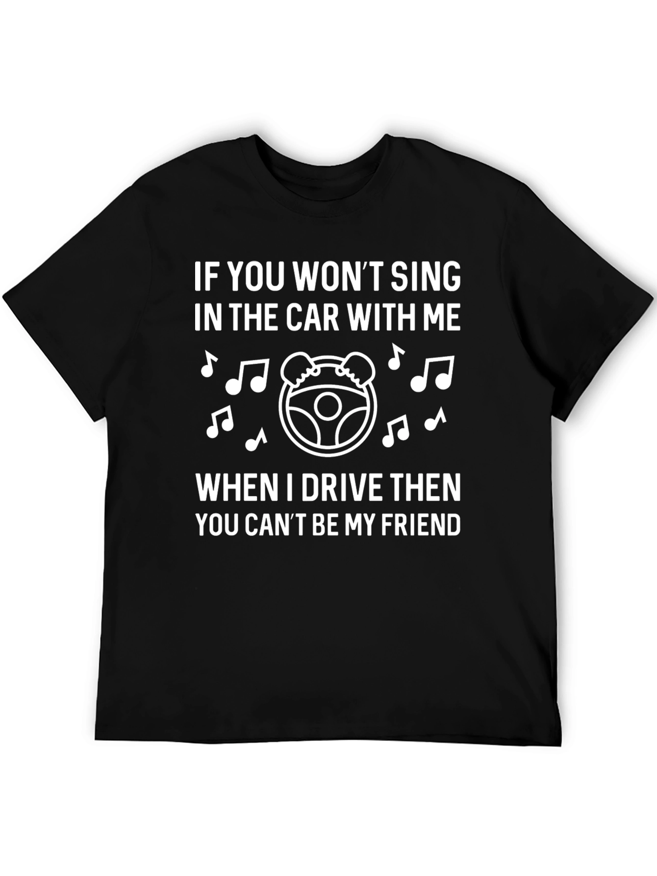 Sing Along Car Ride T-Shirt - Unisex Cotton Tee