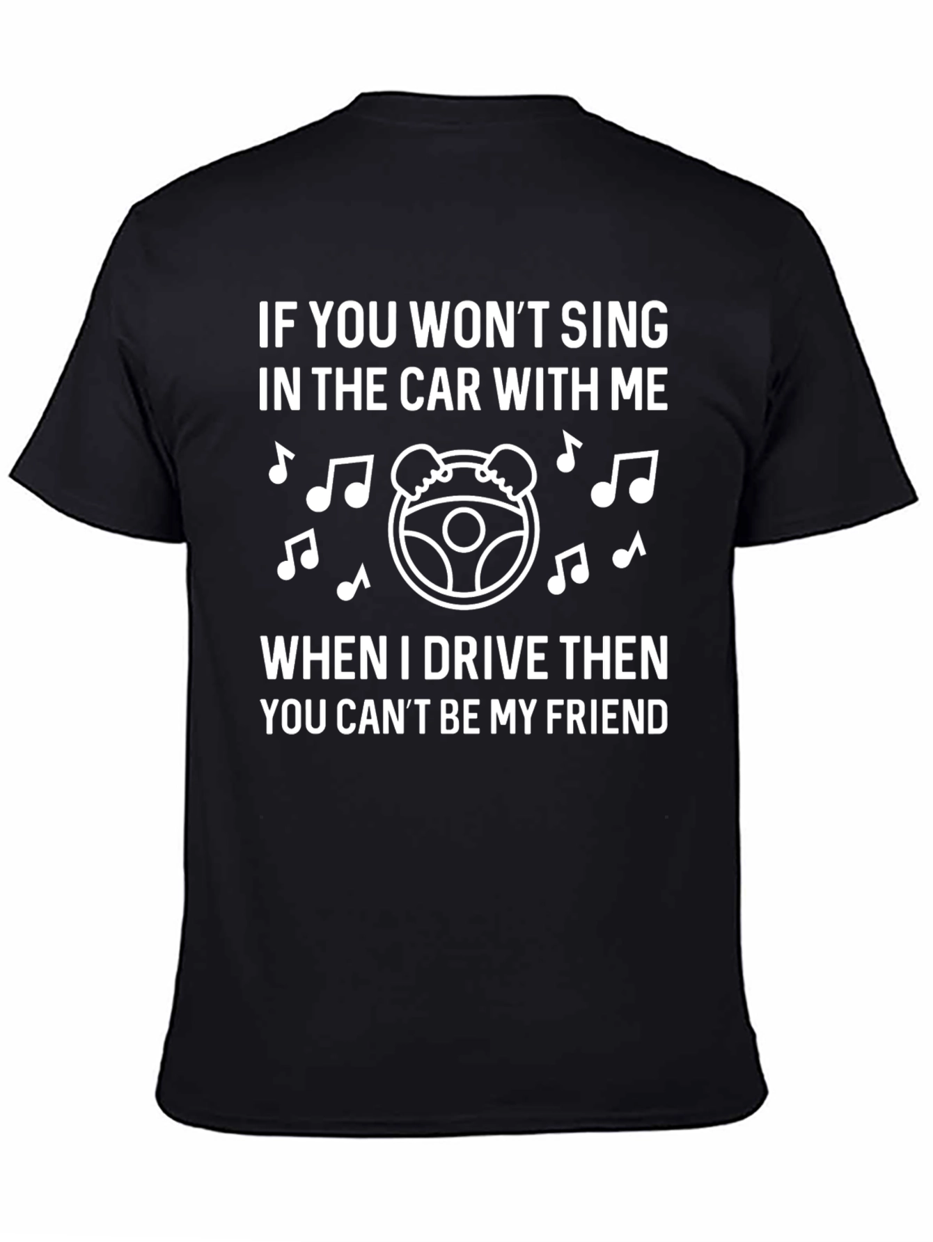 Sing Along Car Ride T-Shirt - Unisex Cotton Tee
