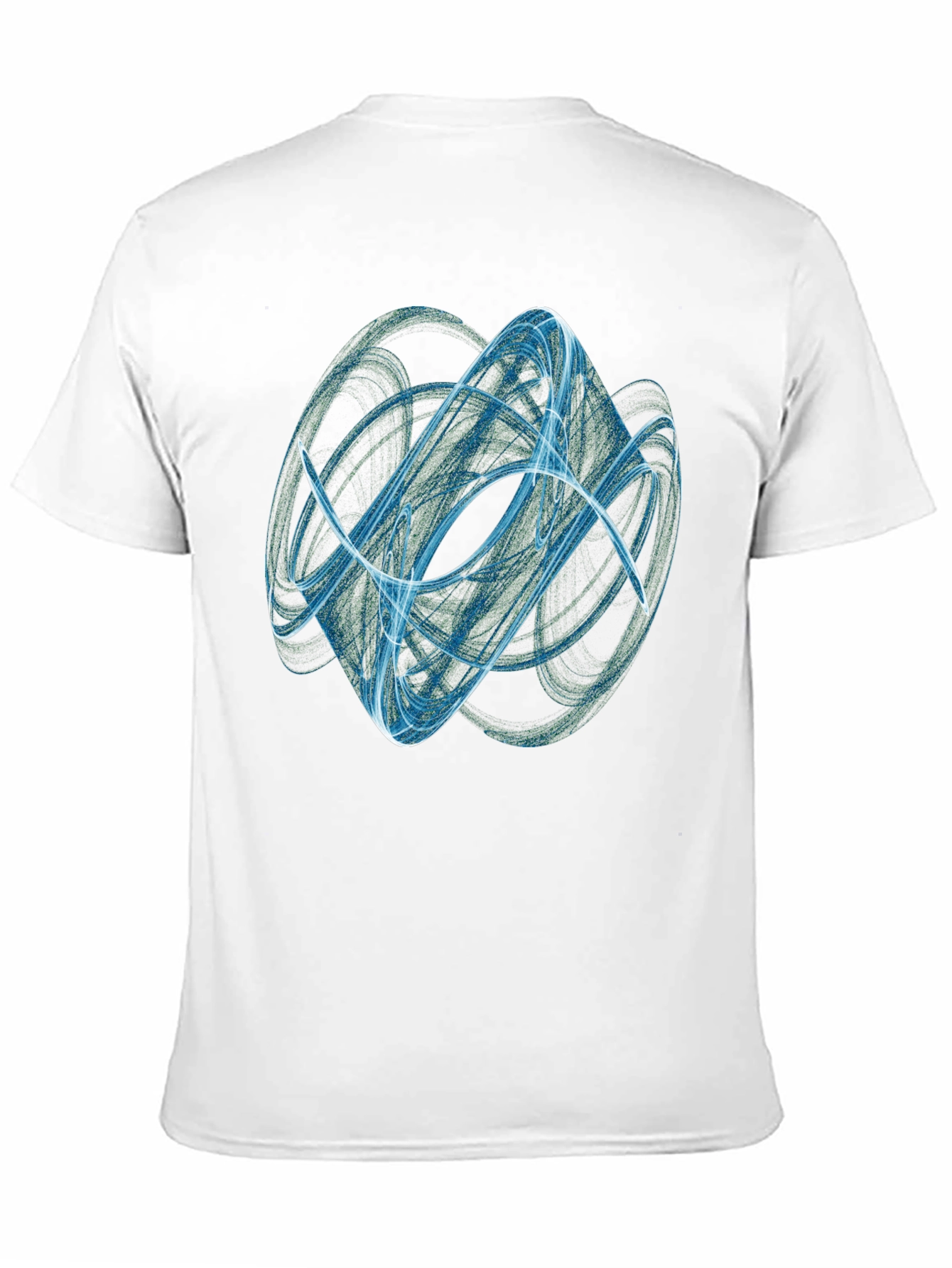 Abstract Light Black T-Shirt