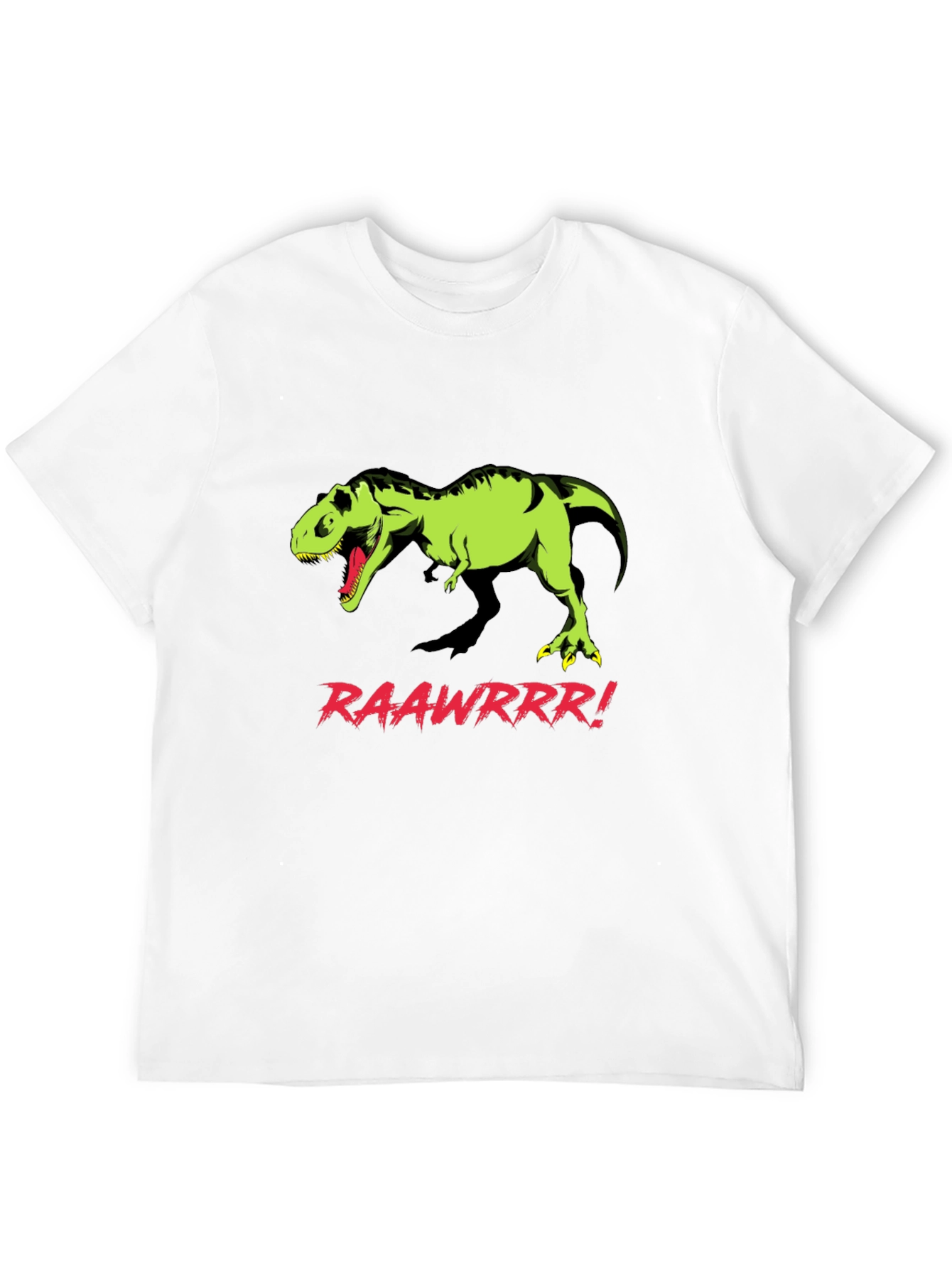 Roaring T-Rex Graphic Tee - Black