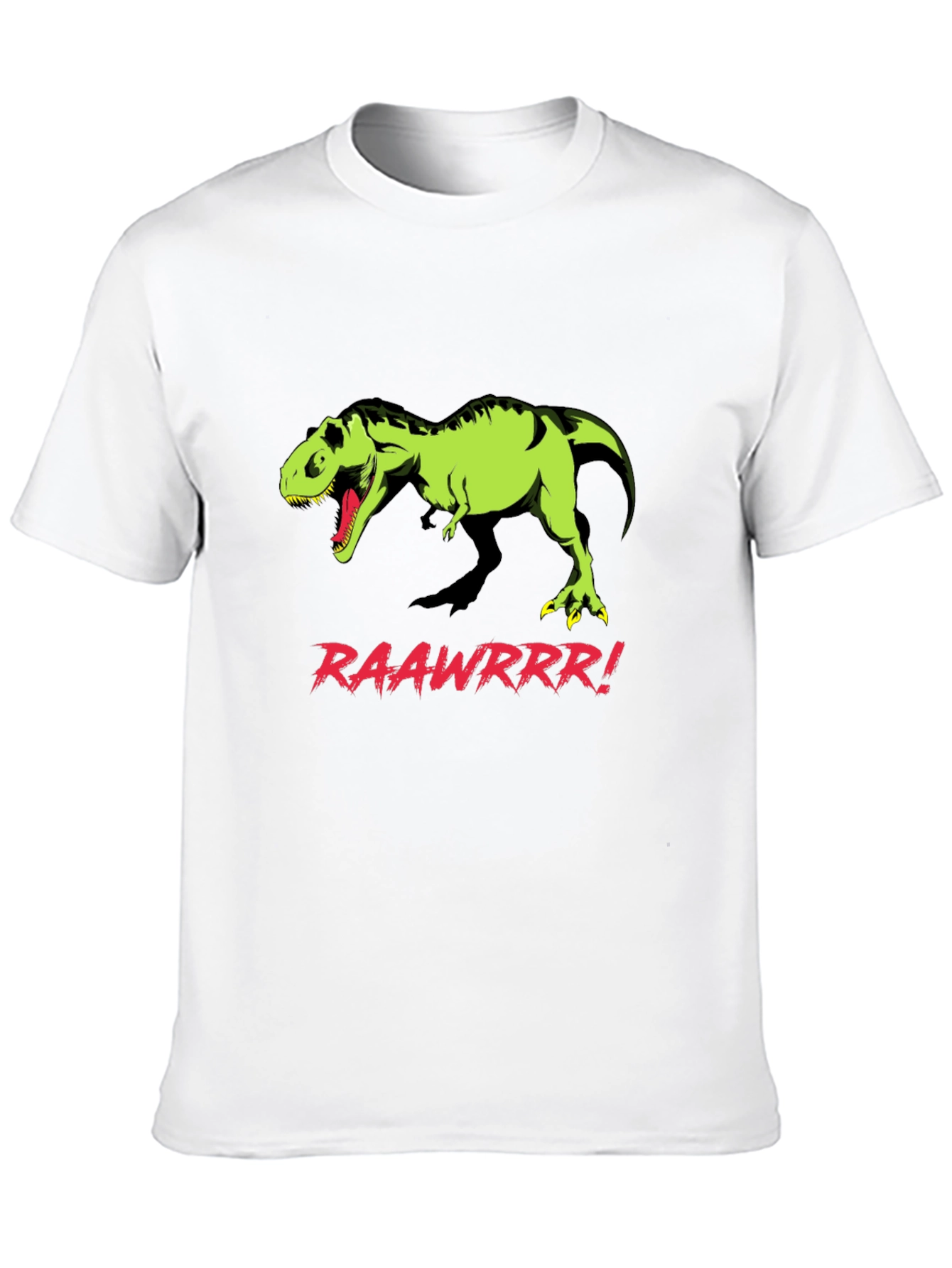 Roaring T-Rex Graphic Tee - Black
