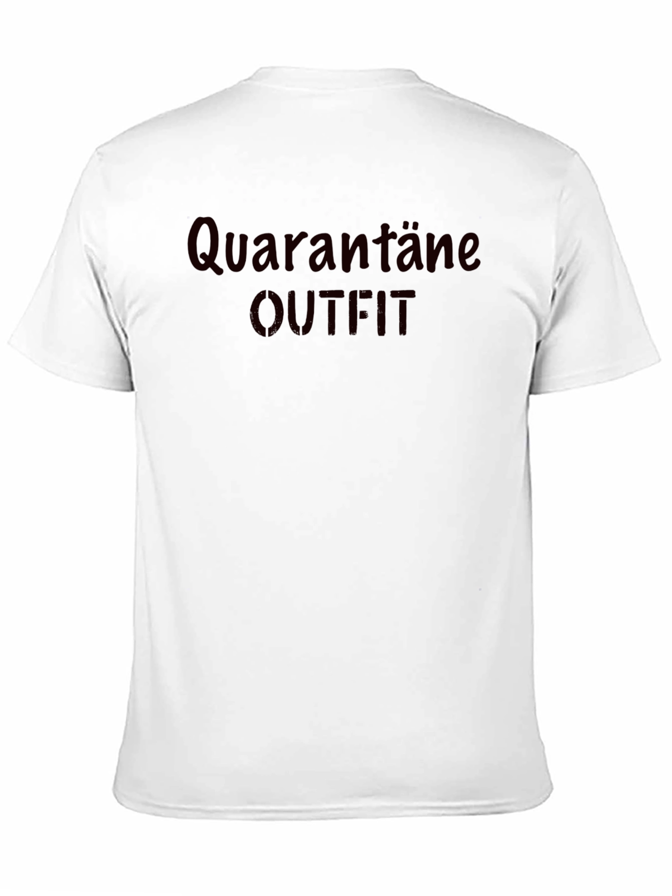 Quarantine Outfit Graphic Tee
