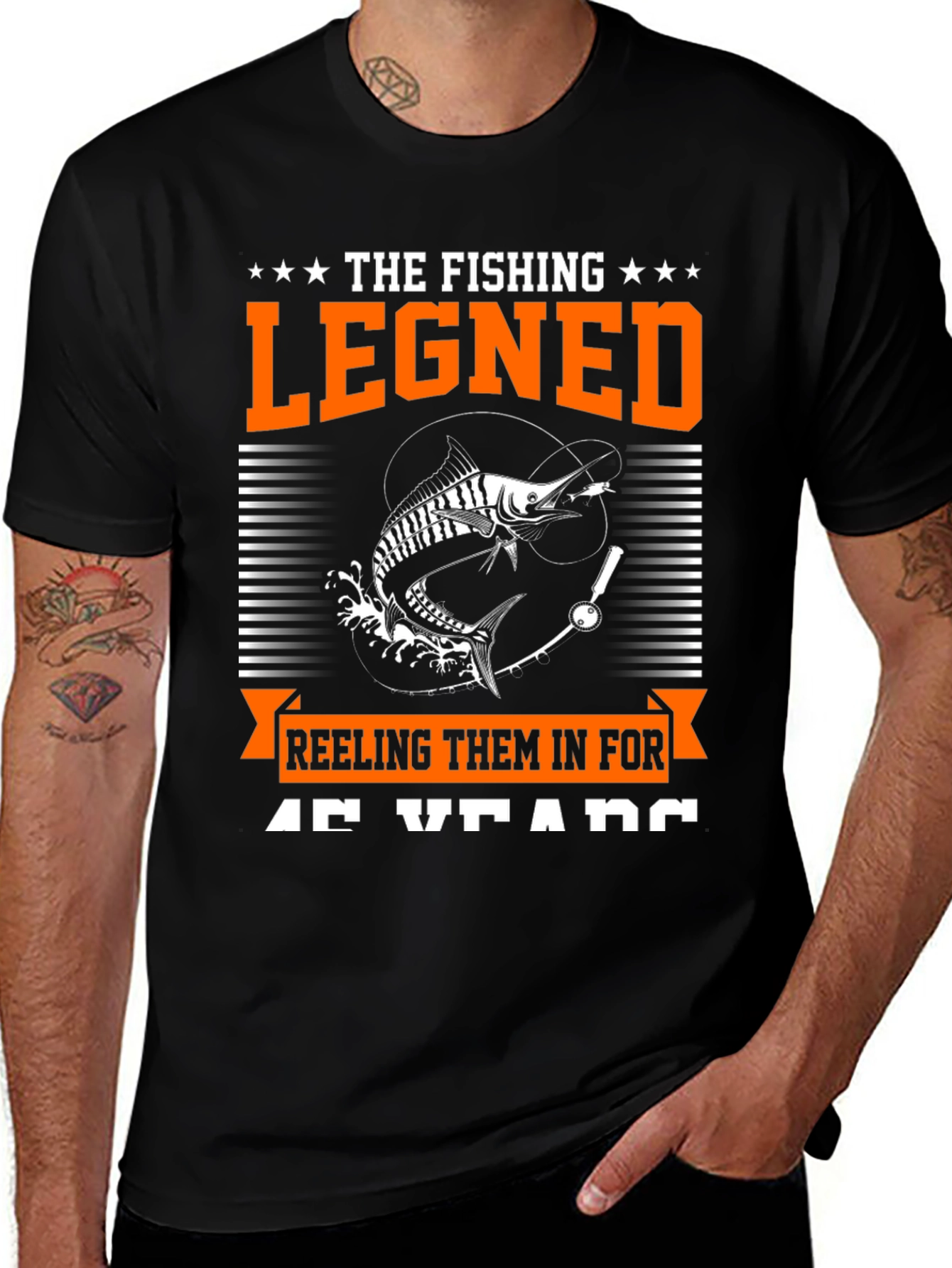 Fishing Legend T-Shirt - Reel Them In!