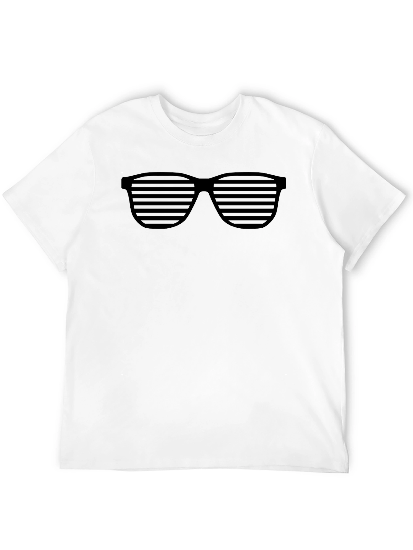 Novelty Shutter Shades Graphic T-Shirt
