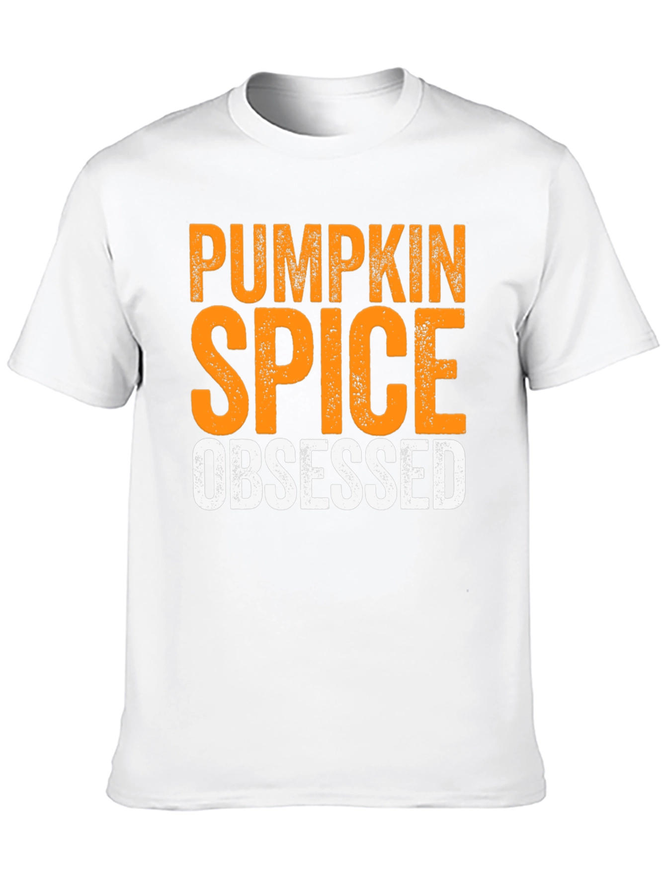 Pumpkin Spice Obsessed Black T-Shirt