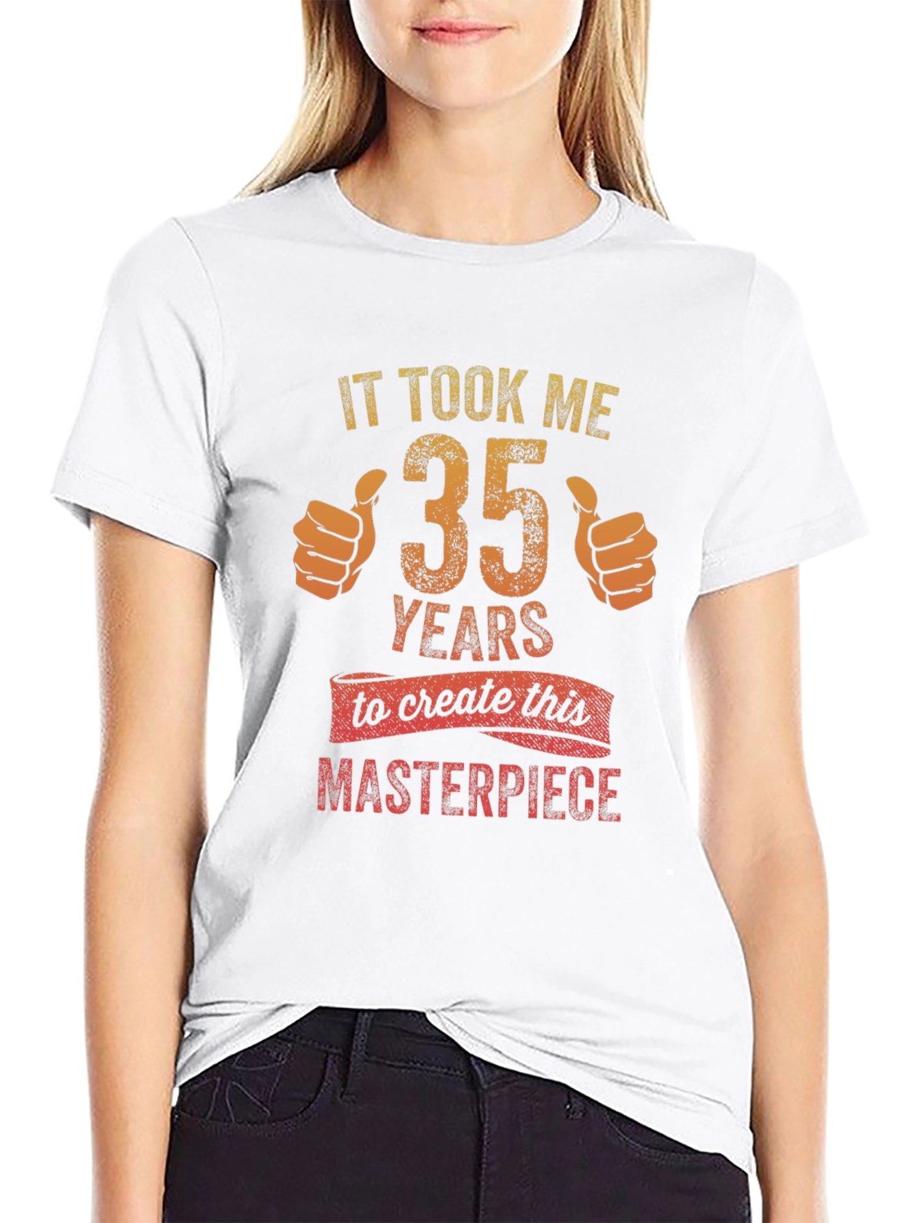 35 Years Masterpiece Graphic Tee - Black