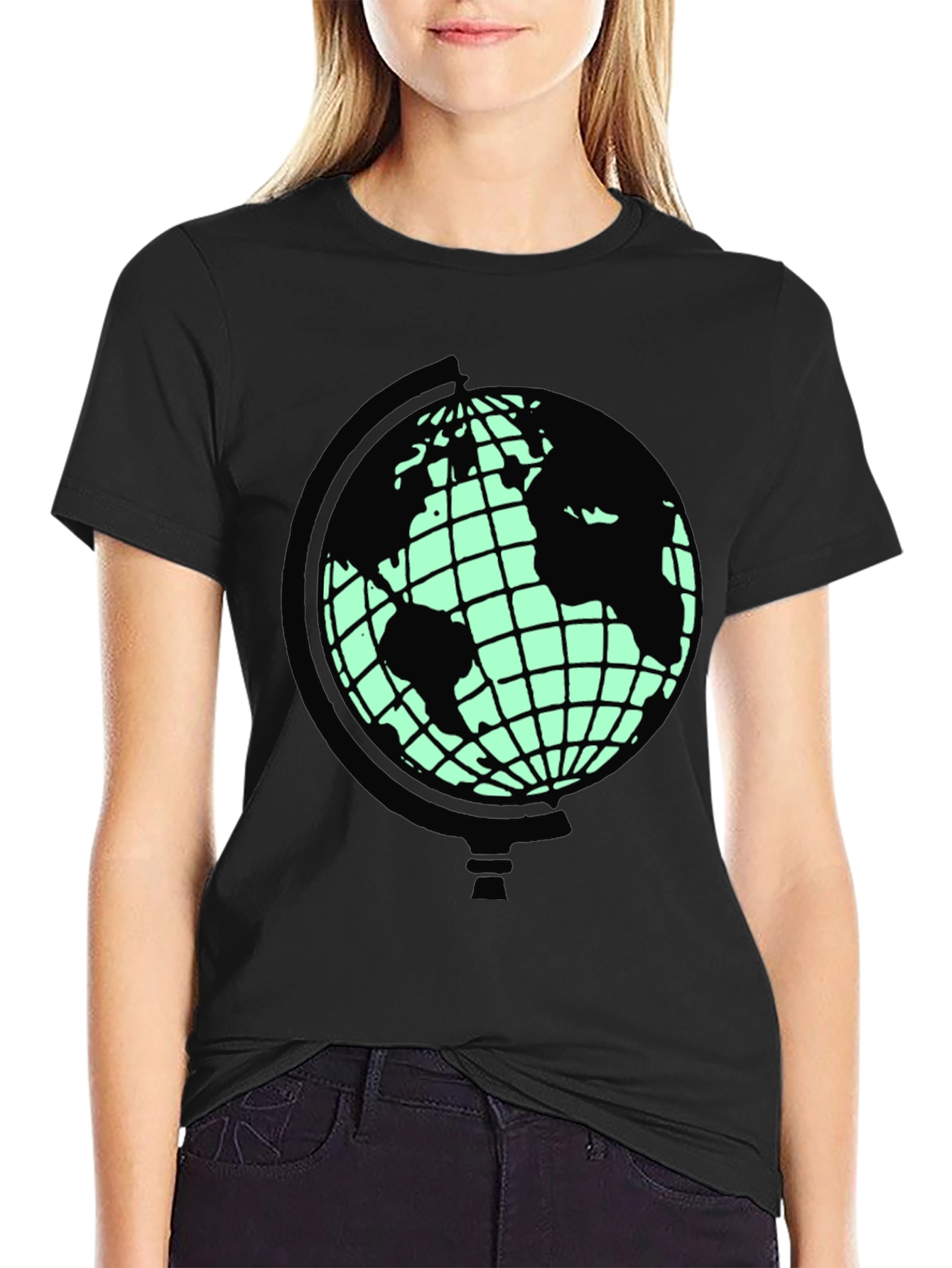 Globe Graphic T-Shirt