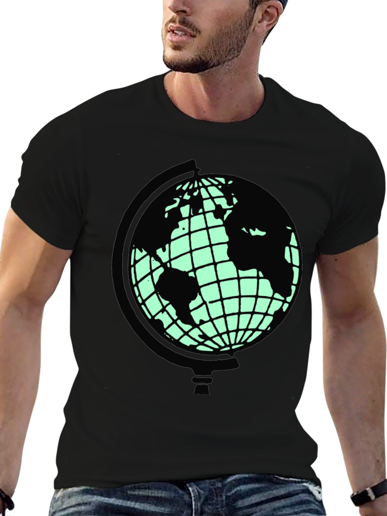 Globe Graphic T-Shirt