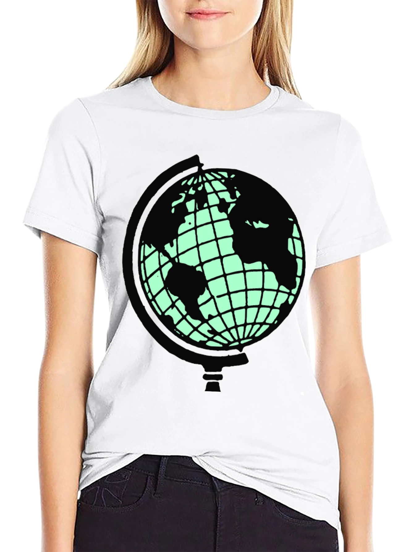 Globe Graphic T-Shirt