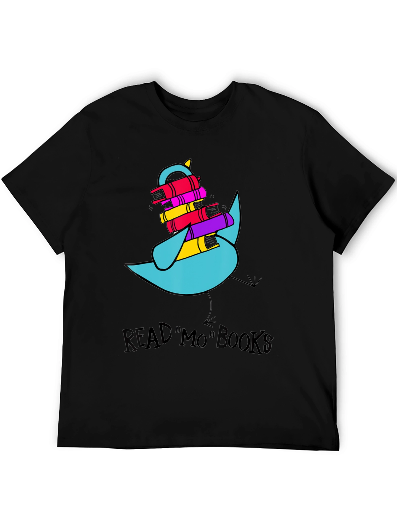 Read Mo Books Graphic Tee - Black Unisex Shirt
