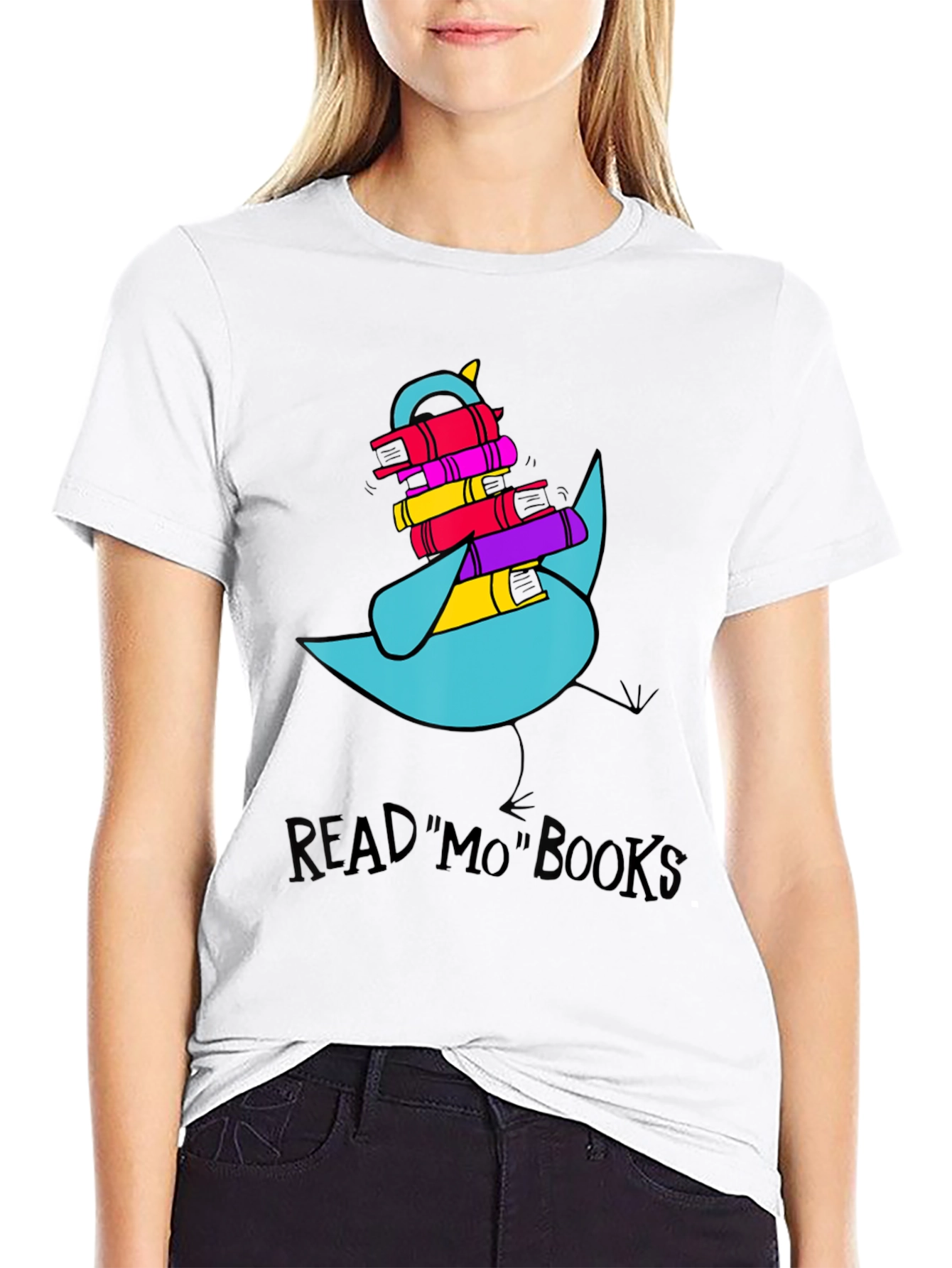 Read Mo Books Graphic Tee - Black Unisex Shirt