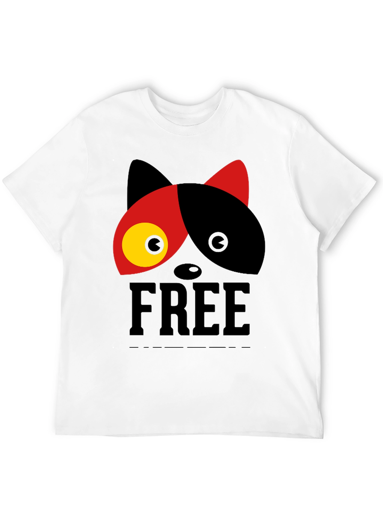 Cool Cat Graphic T-Shirt - Unisex Casual Tee