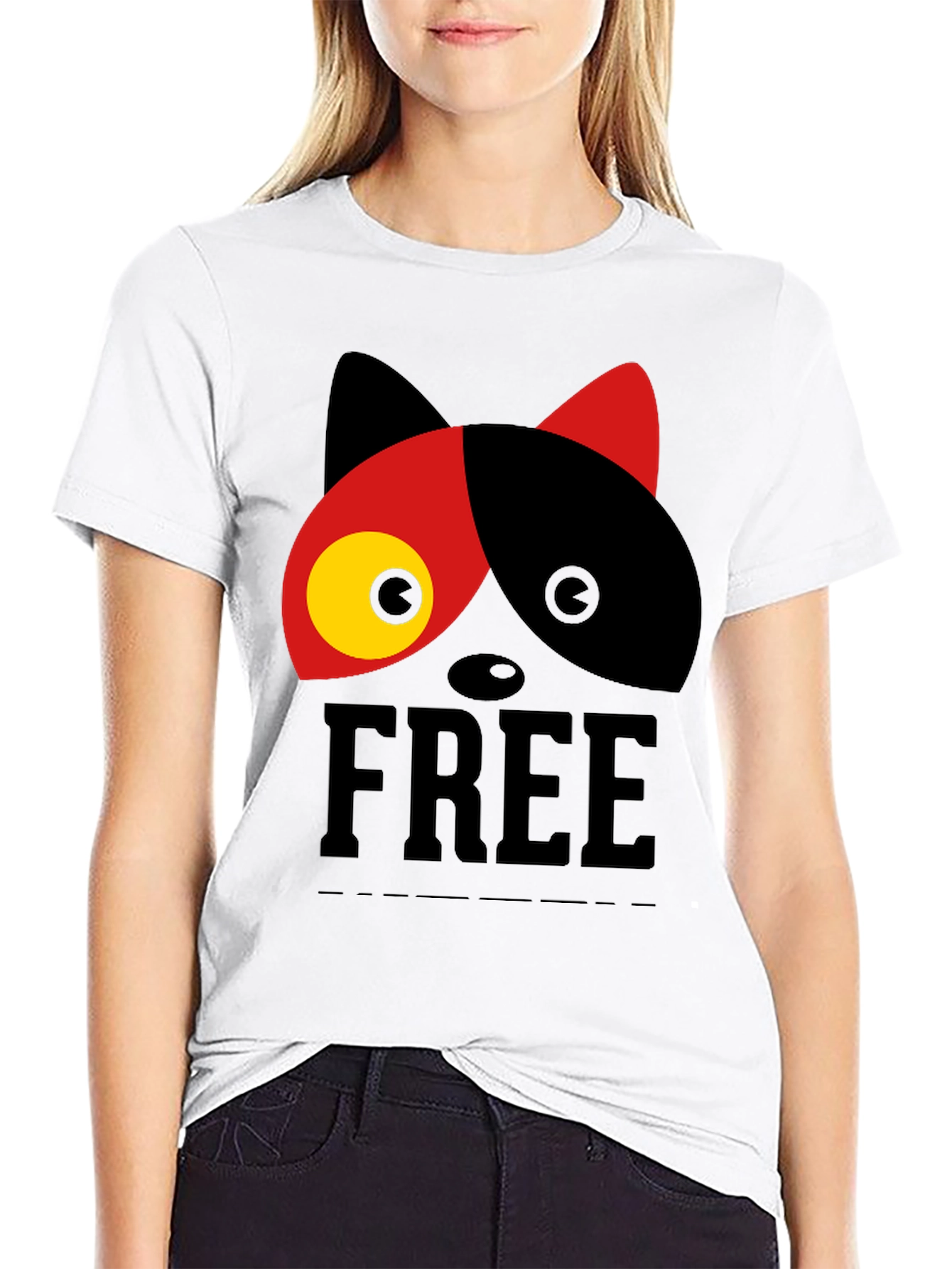Cool Cat Graphic T-Shirt - Unisex Casual Tee