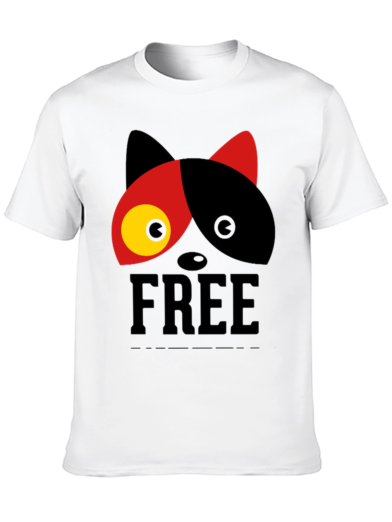 Cool Cat Graphic T-Shirt - Unisex Casual Tee