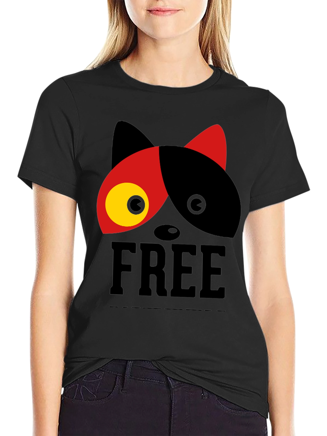 Cool Cat Graphic T-Shirt - Unisex Casual Tee