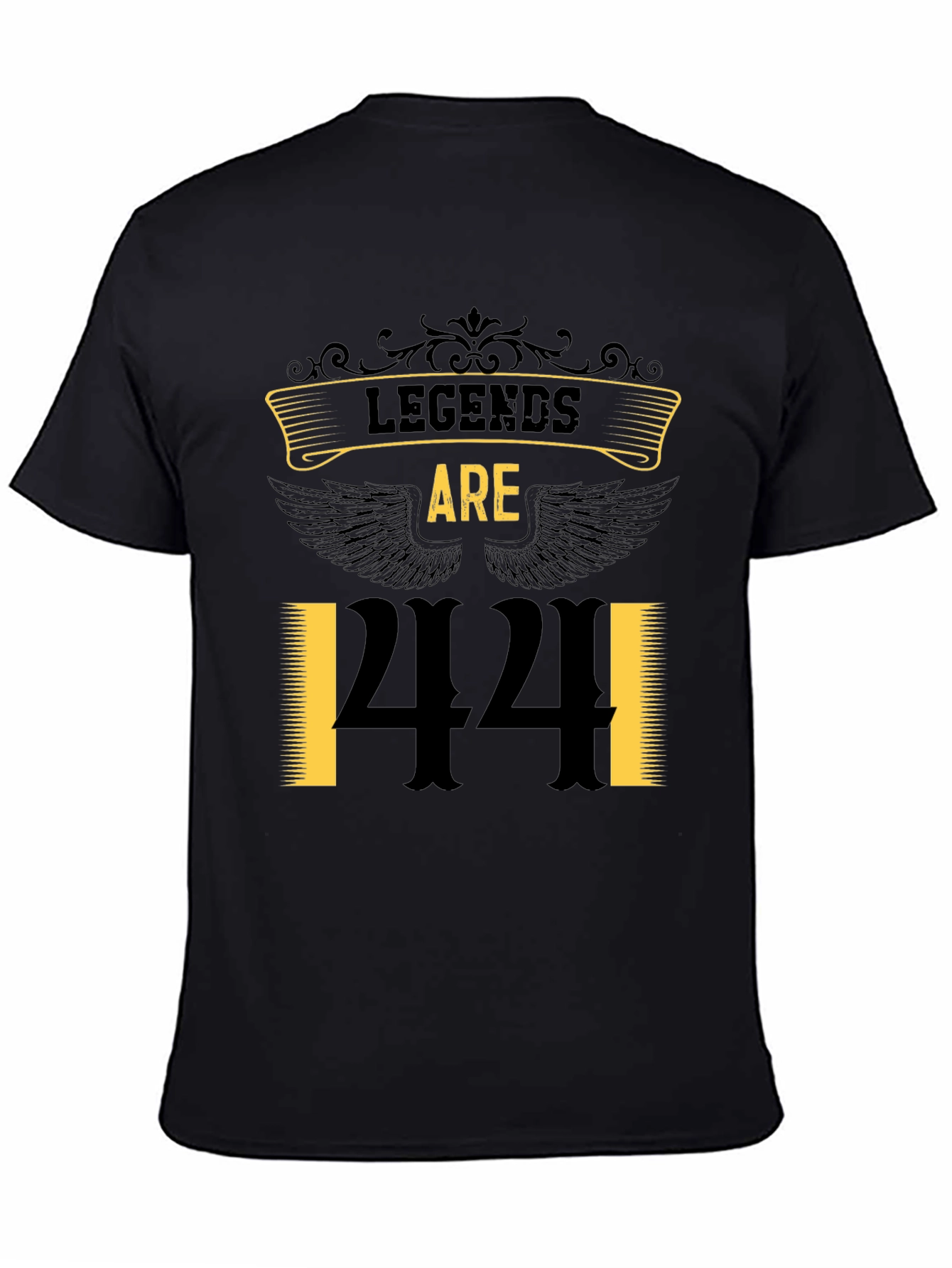 Legends are 44 T-Shirt - Black