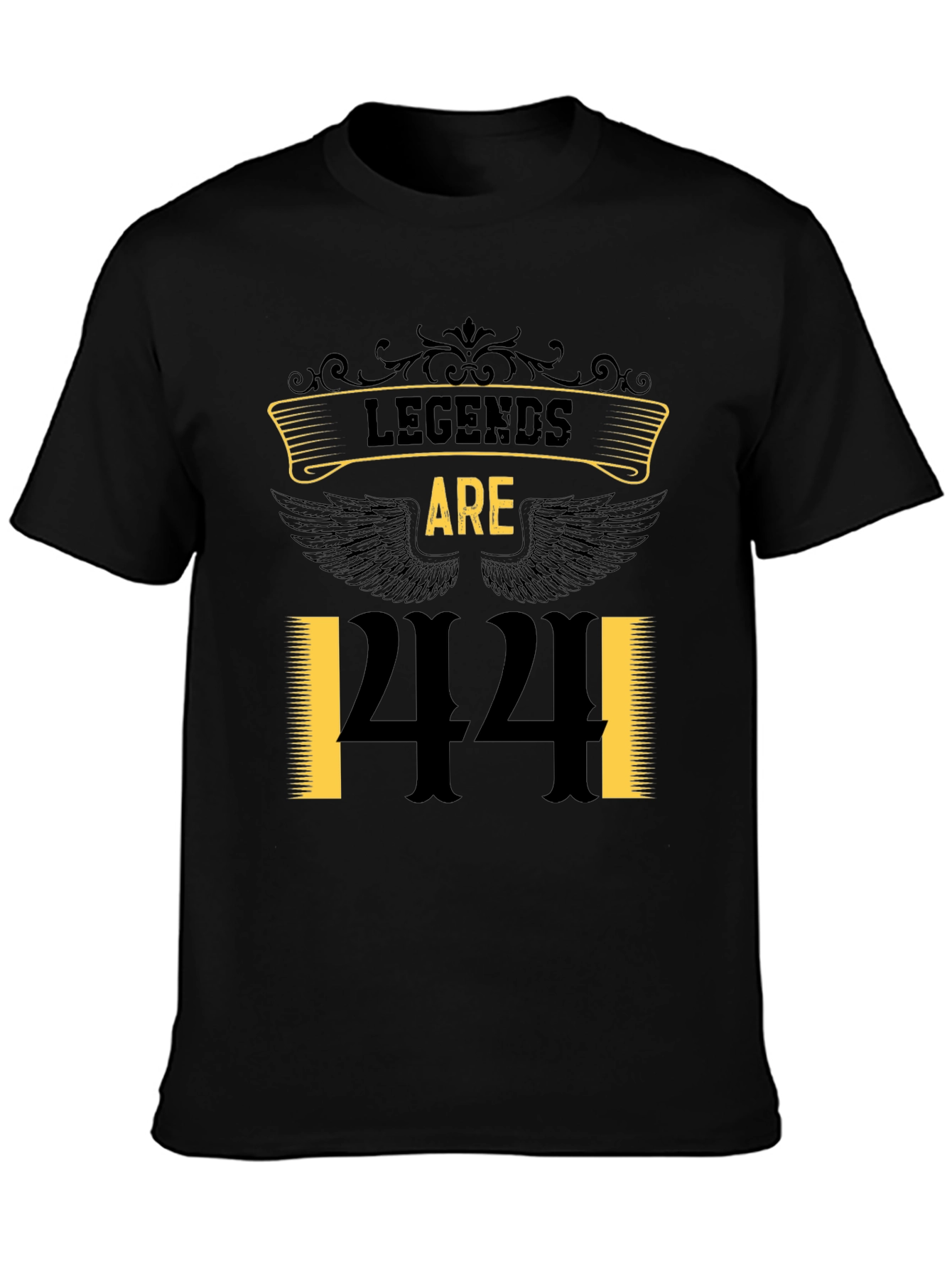 Legends are 44 T-Shirt - Black
