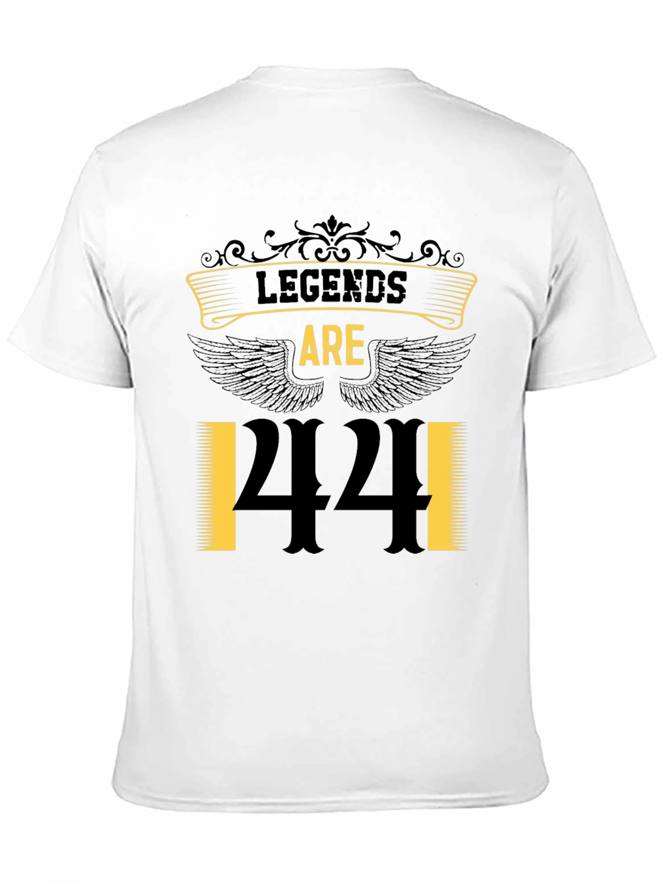 Legends are 44 T-Shirt - Black