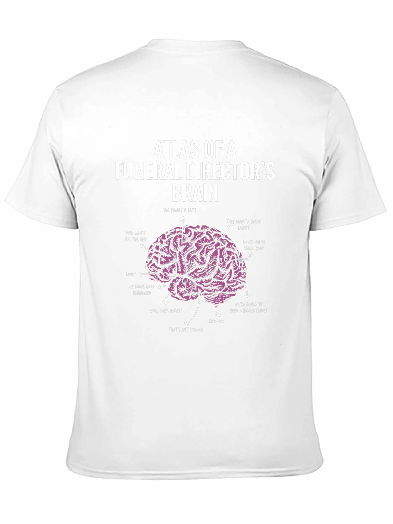 Funeral Director Brain T-Shirt