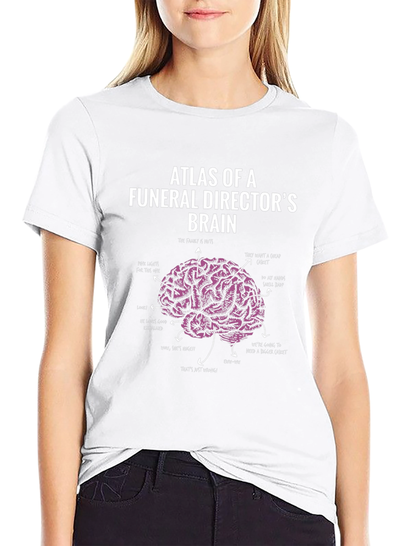 Funeral Director Brain T-Shirt