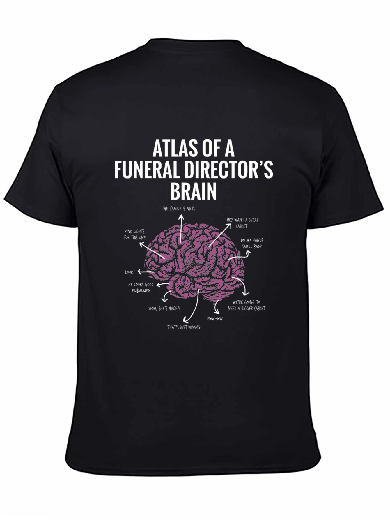 Funeral Director Brain T-Shirt