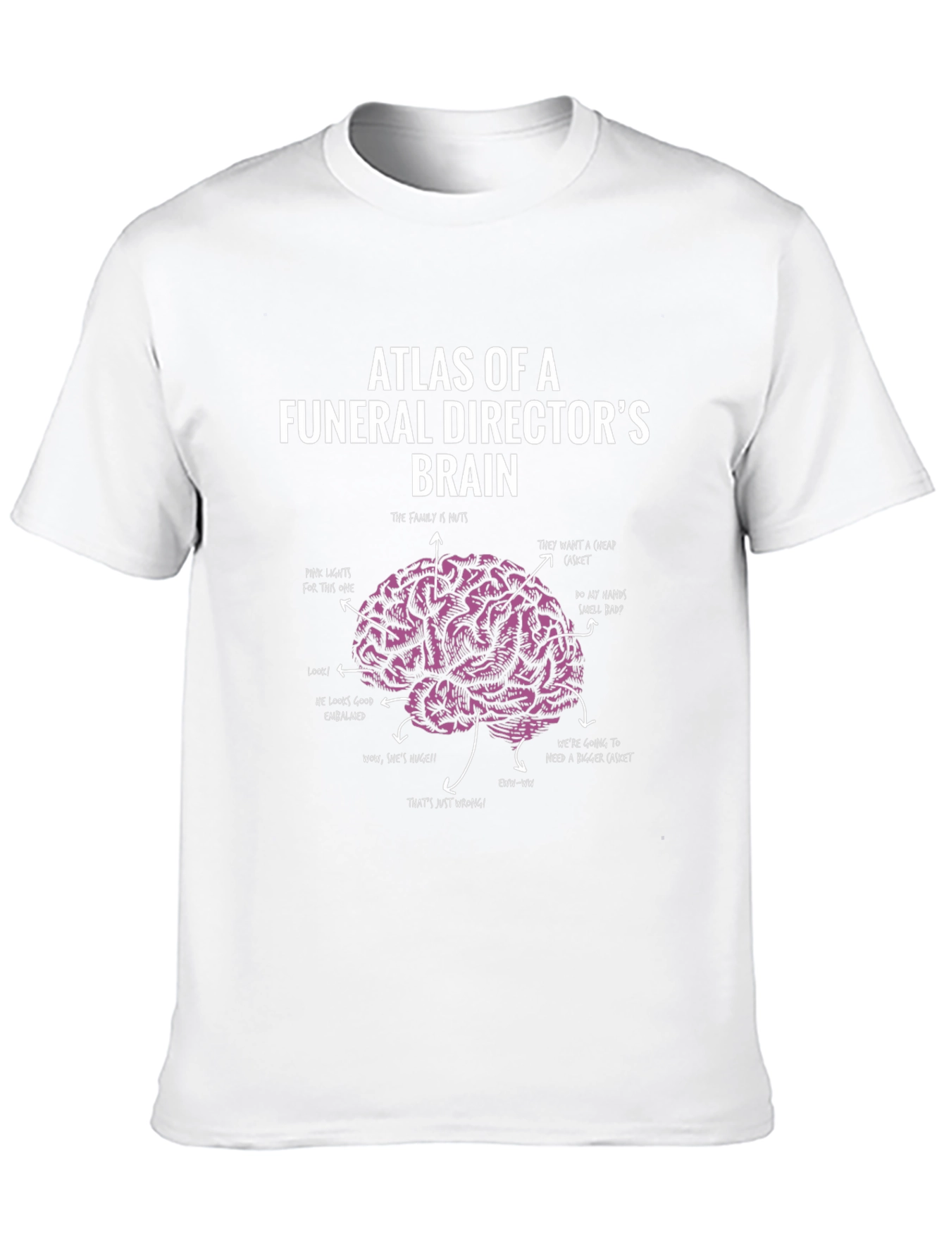 Funeral Director Brain T-Shirt