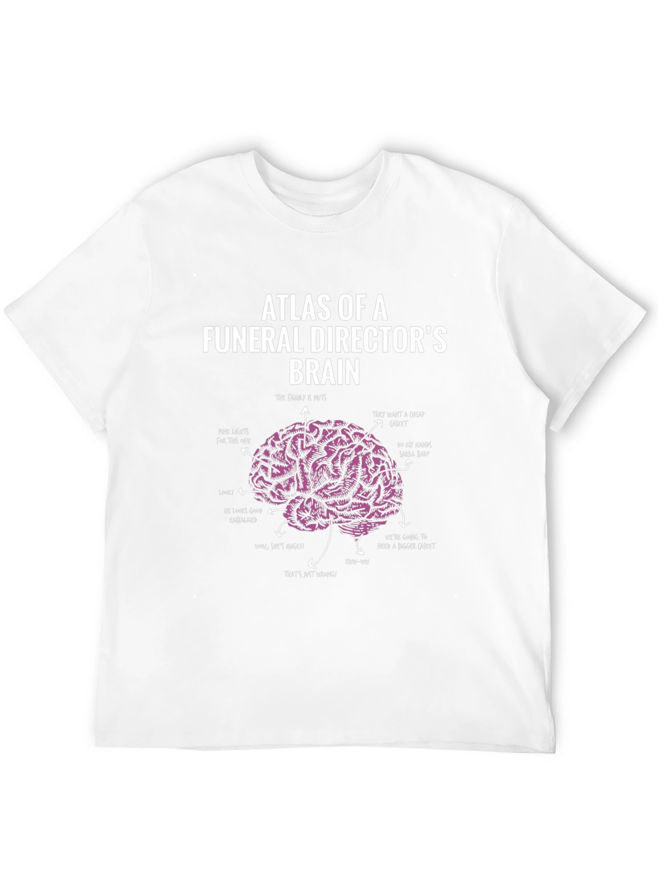 Funeral Director Brain T-Shirt