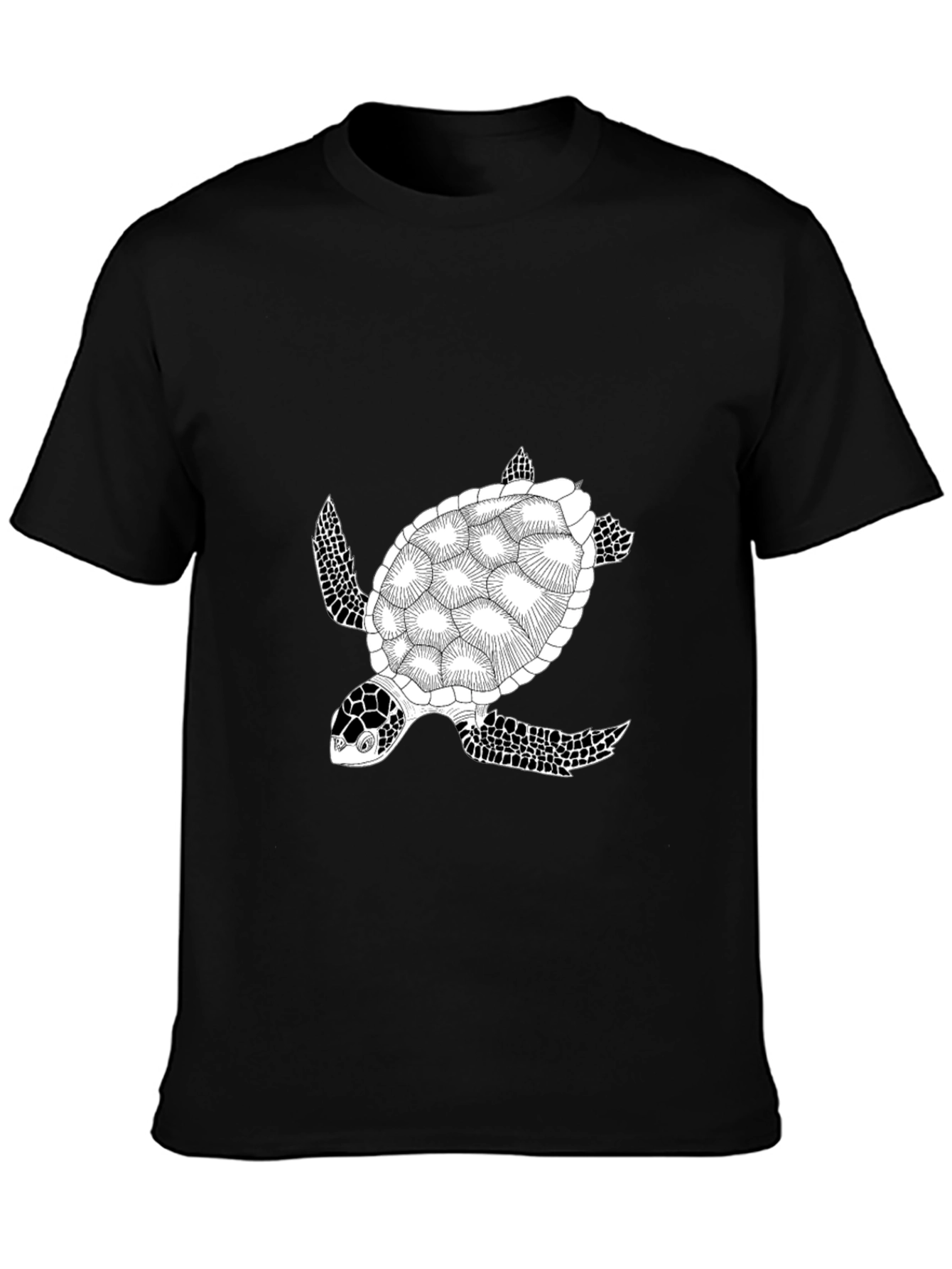 Black Turtle Graphic Tee