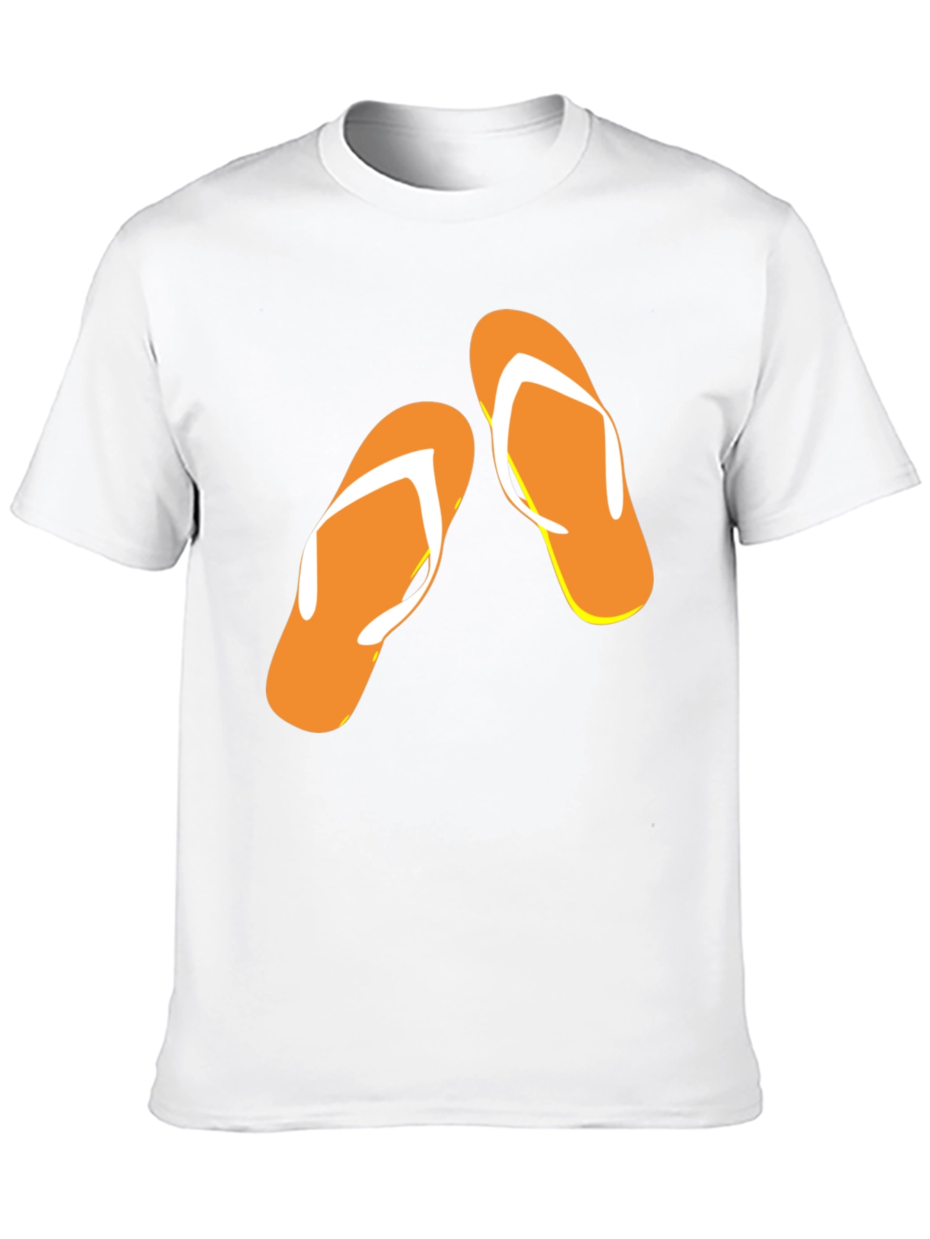 Flip Flop Graphic Tee - Black Summer T-Shirt