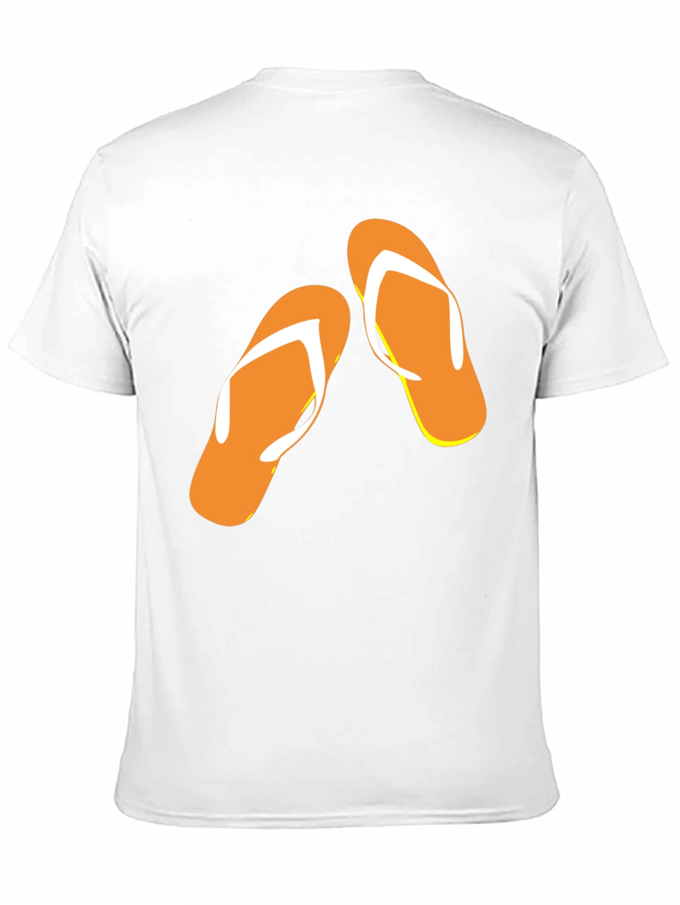Flip Flop Graphic Tee - Black Summer T-Shirt