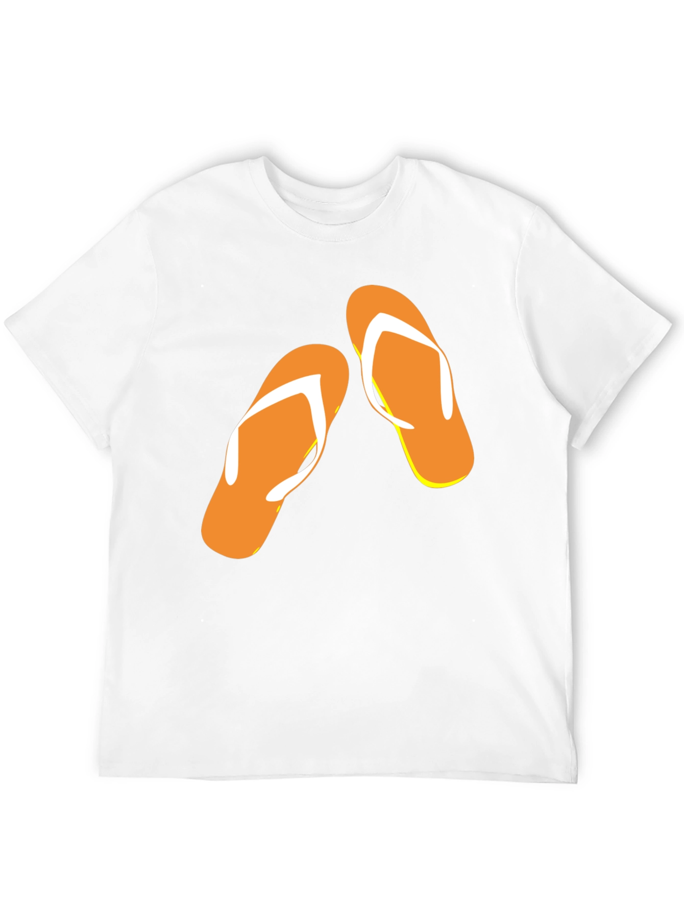 Flip Flop Graphic Tee - Black Summer T-Shirt